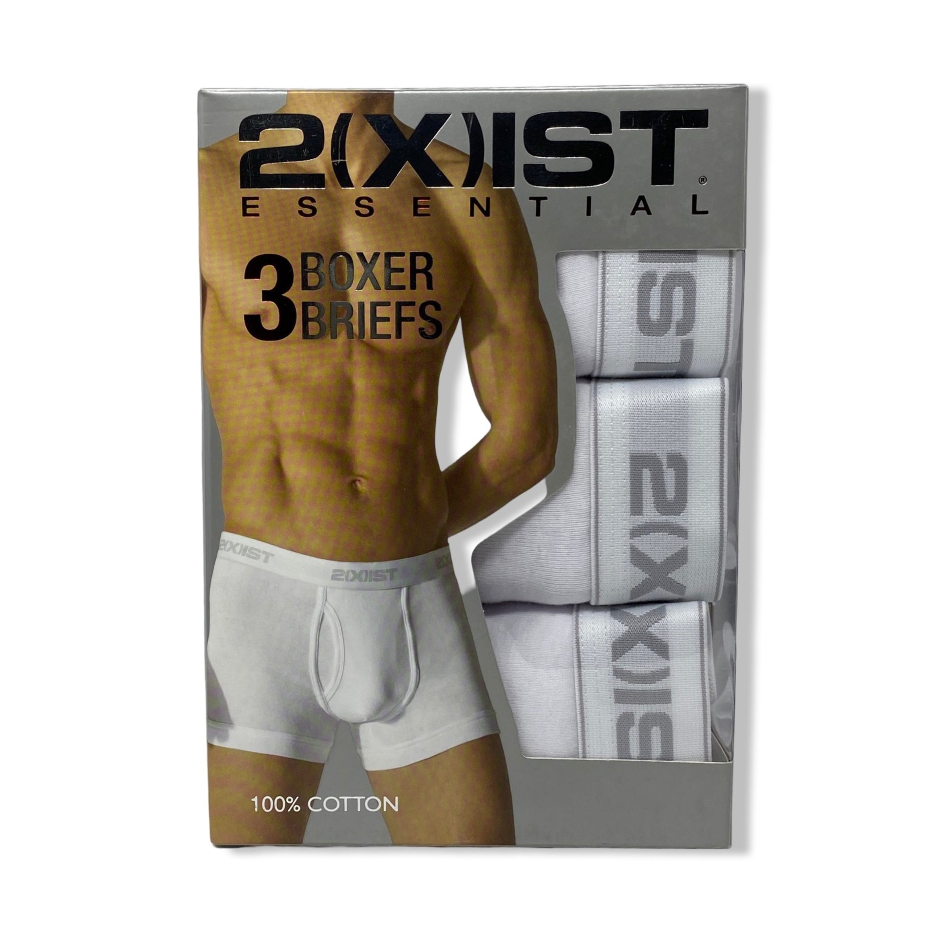 2(X)IST Essential 3-Pack Boxer Briefs