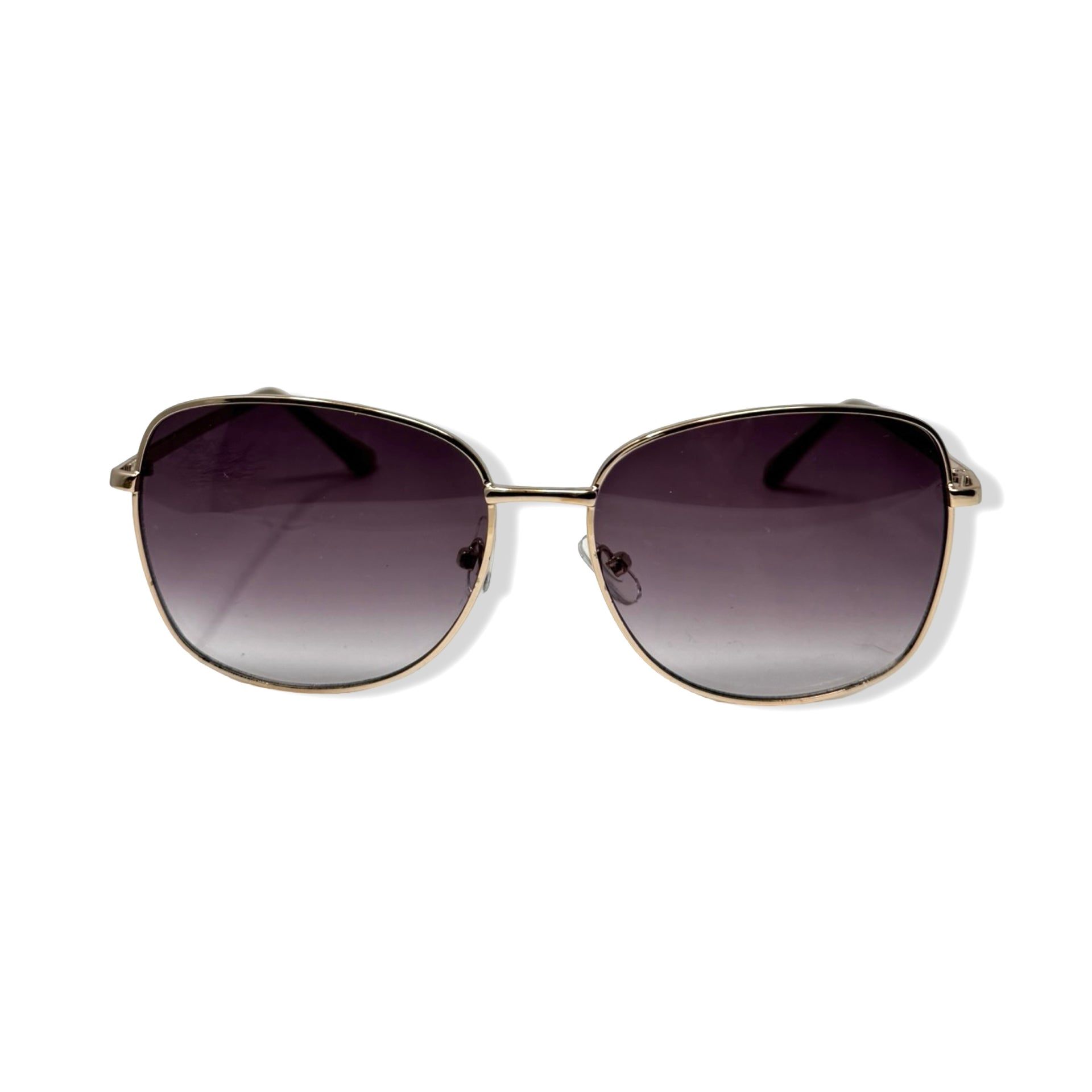 Emma Optics Metal Rectangular Sunglasses