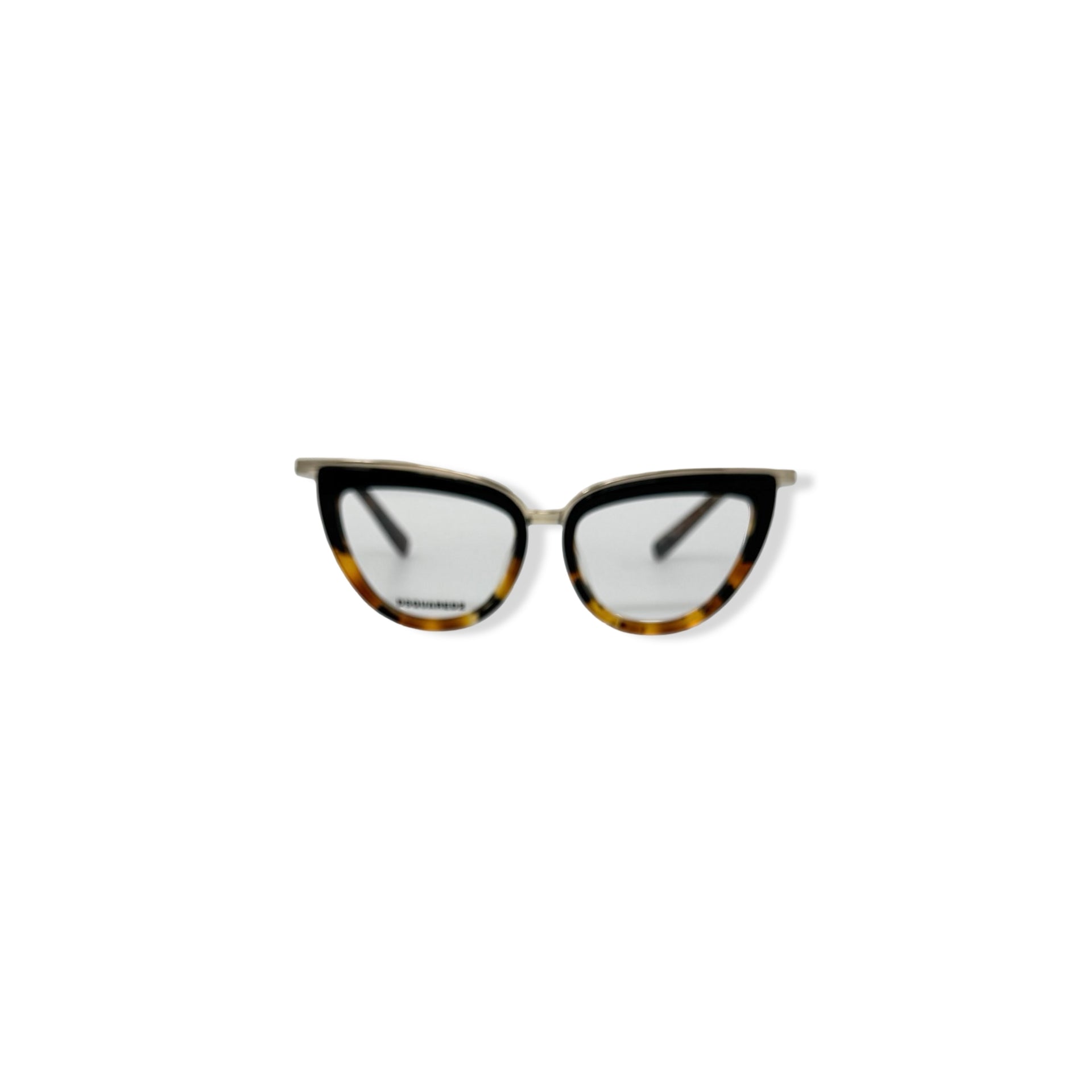 DSQUARED2 Metallic Tortoiseshell Eyeglasses