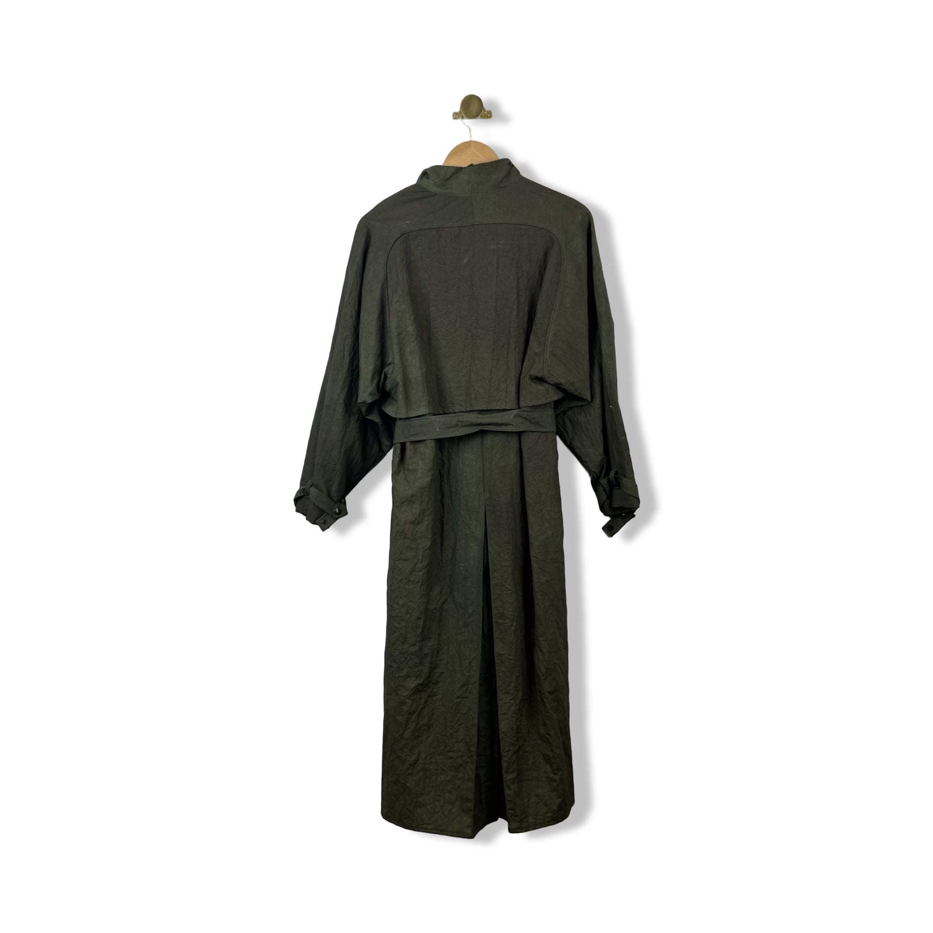 Vintage Long Rain Trench Coat