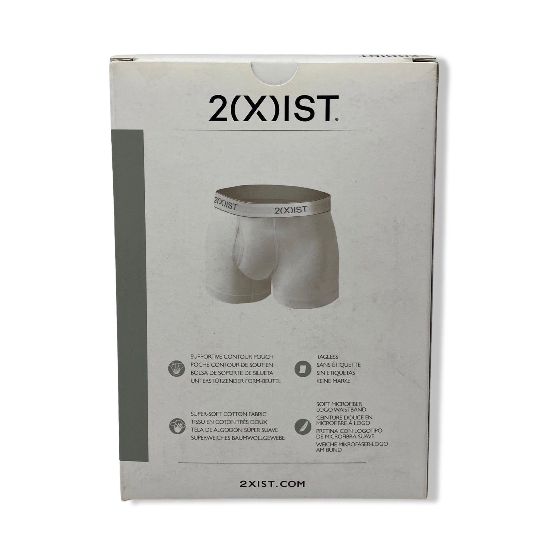 2(X)IST Cotton Essential 3-Pack Boxer Briefs