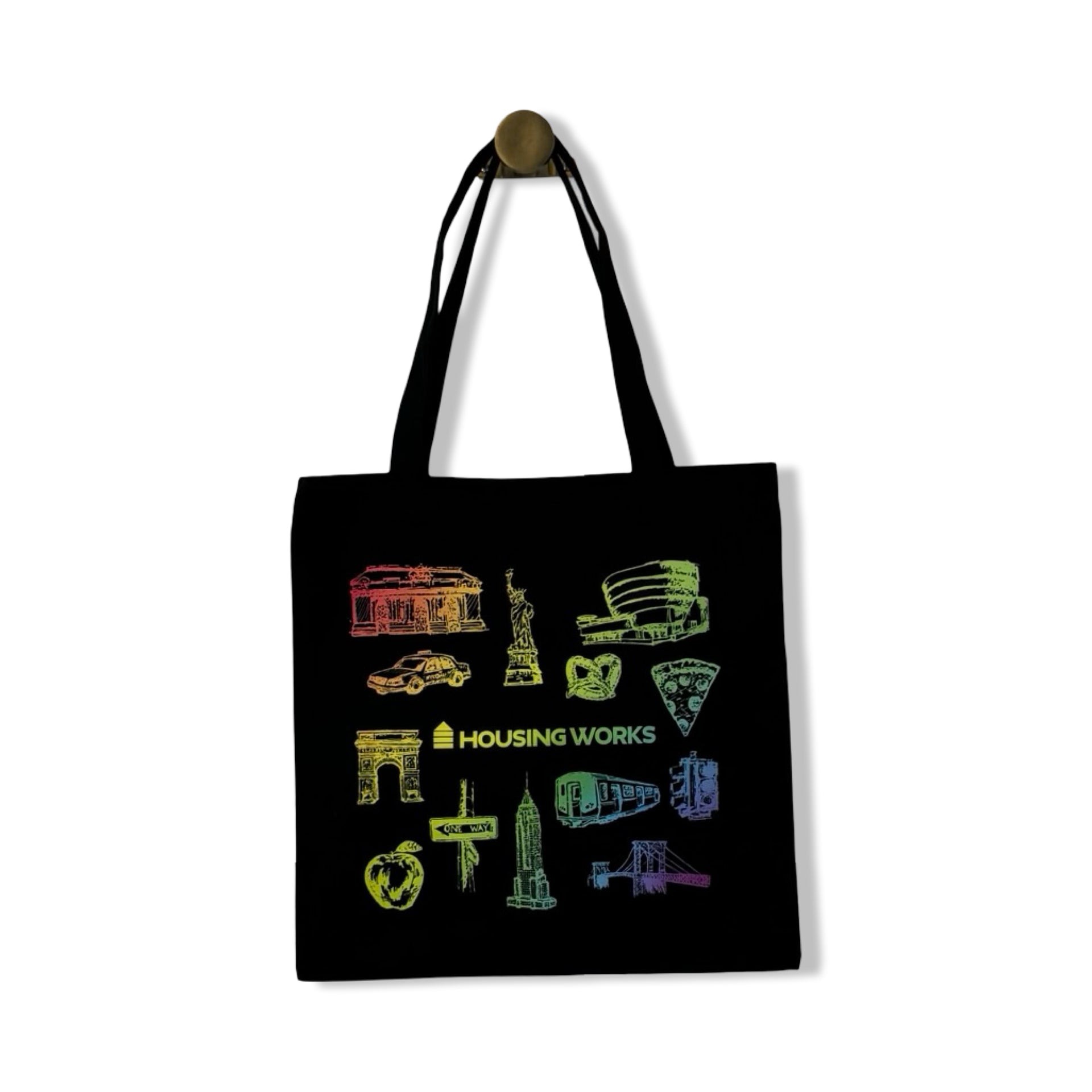 Housing Works Rainbow NYC Icons Tote
