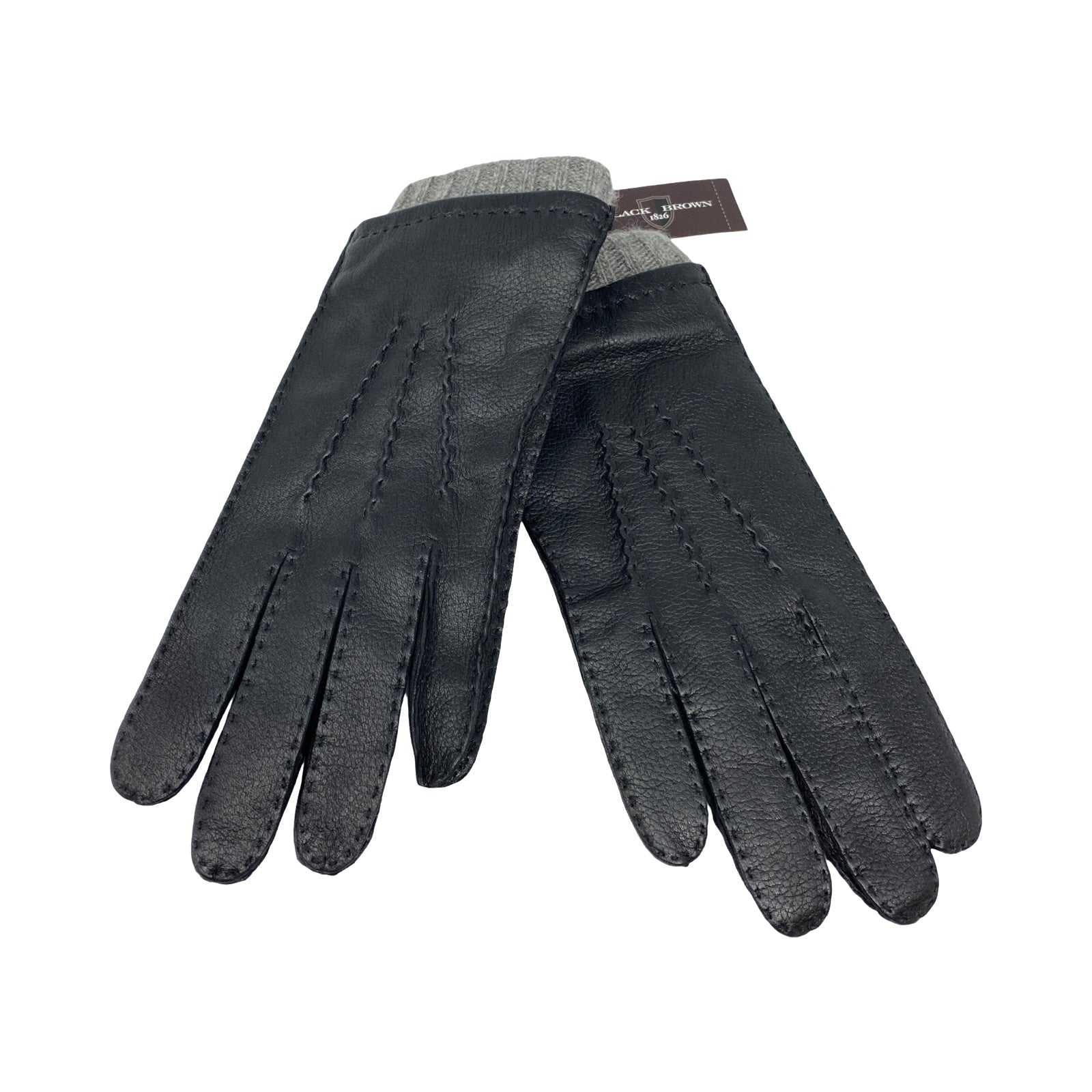 Black Brown 1826 Touchscreen Gloves