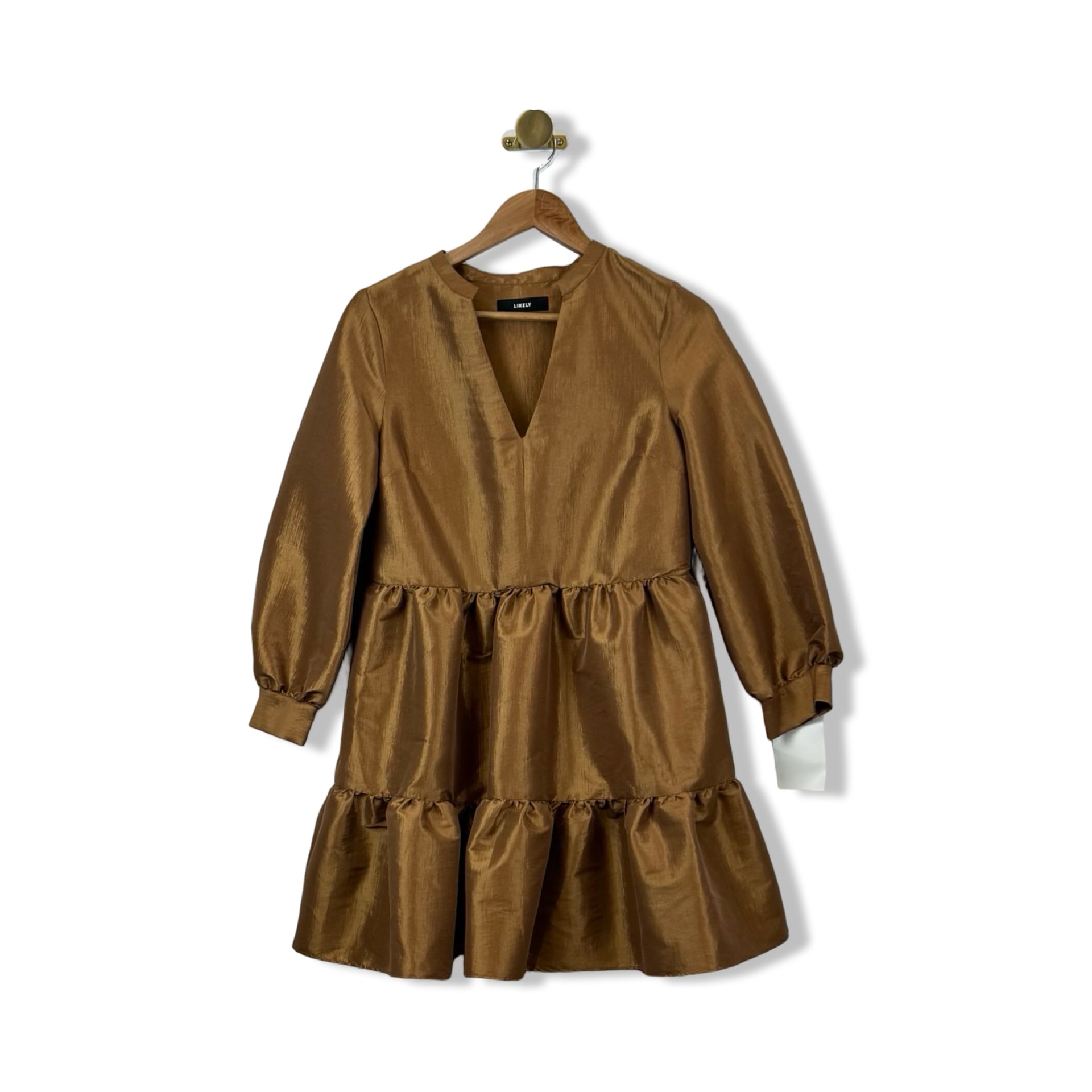 Likely Satin Mini Dress