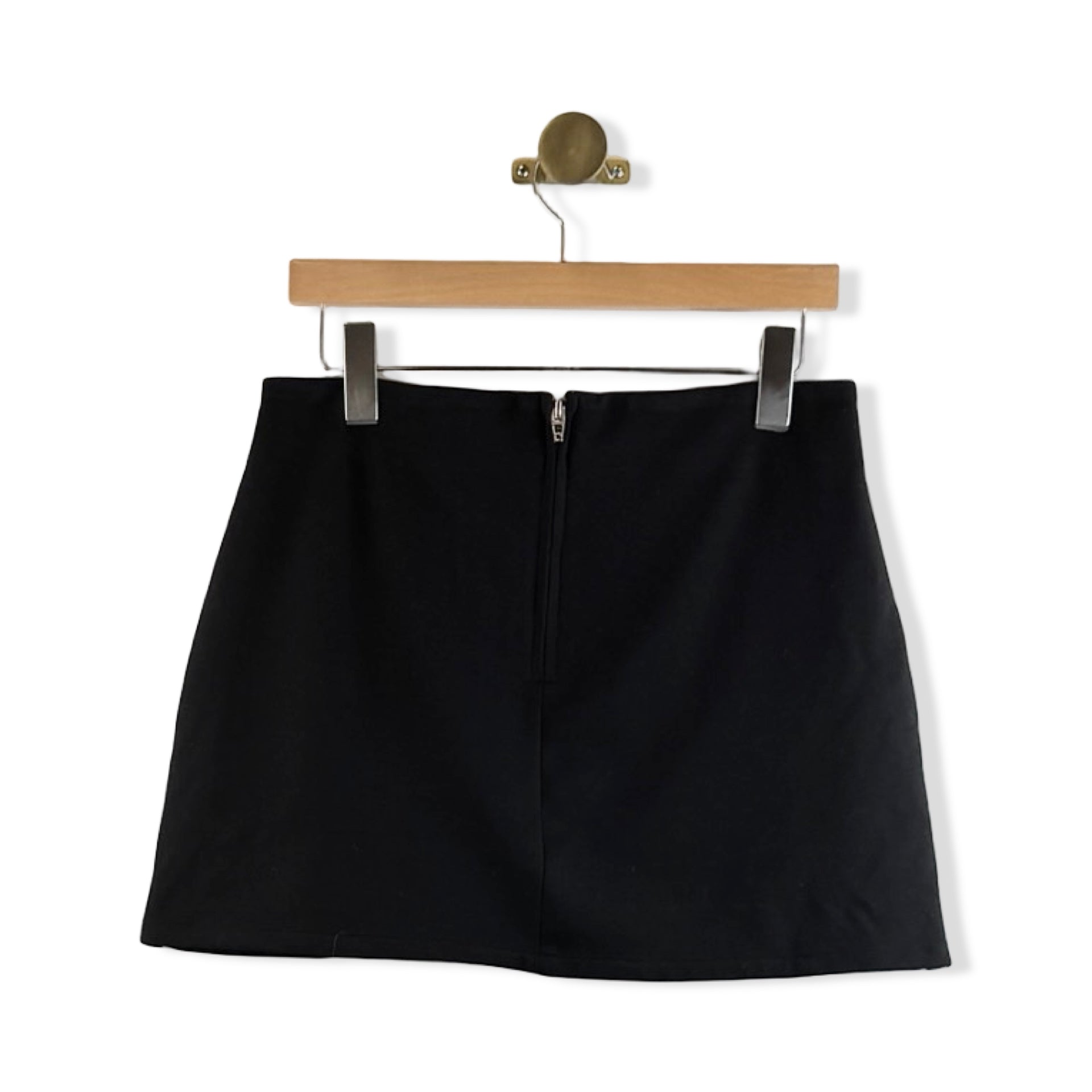 BLANKNYC Grommet Ponte Mini Skirt