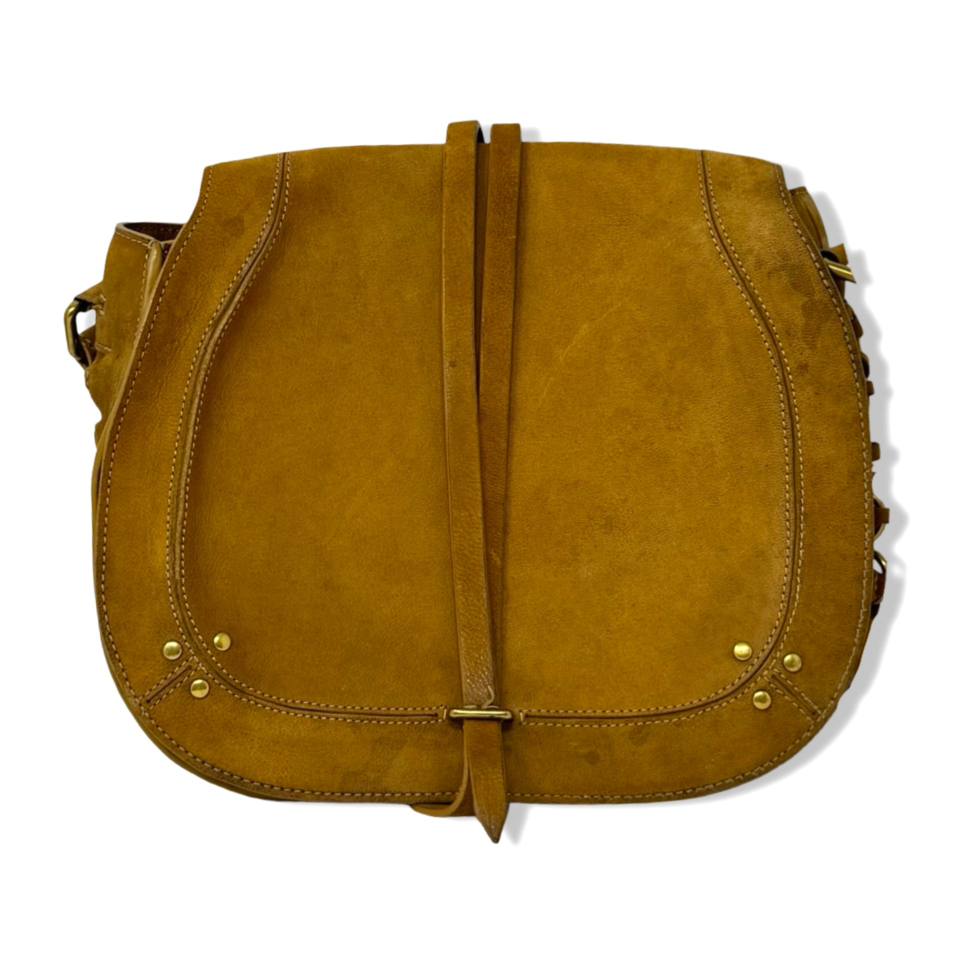 Jerome Dreyfuss Nestor Moutarde Crossbody Bag