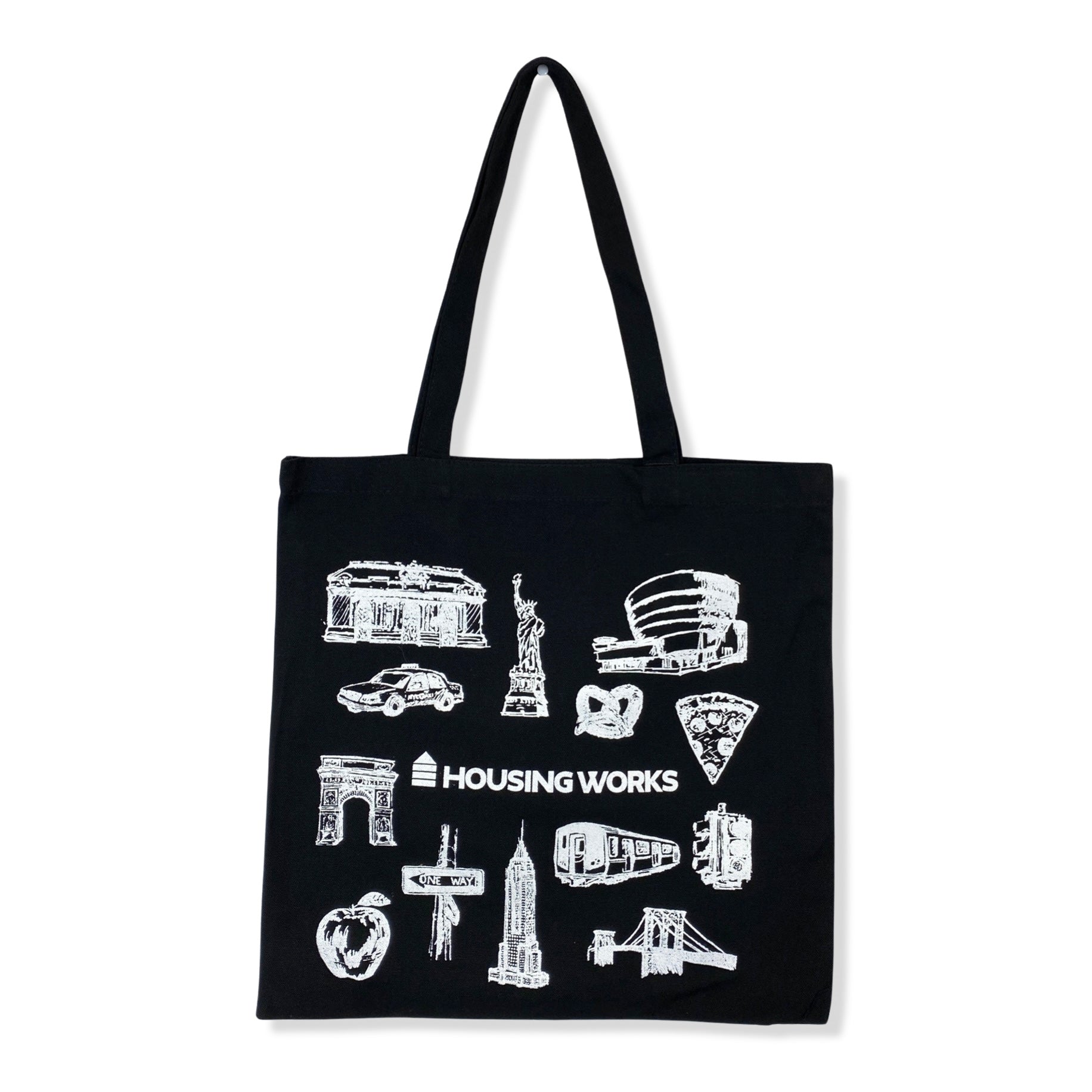 Housing Works New York Graphic Tote Bag