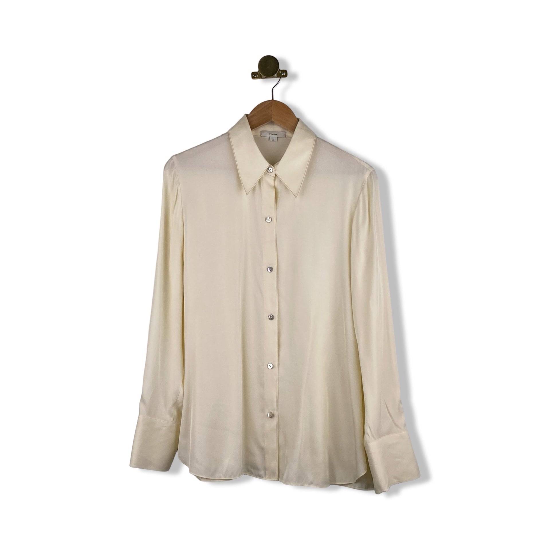 Vince French Cuff Blouse