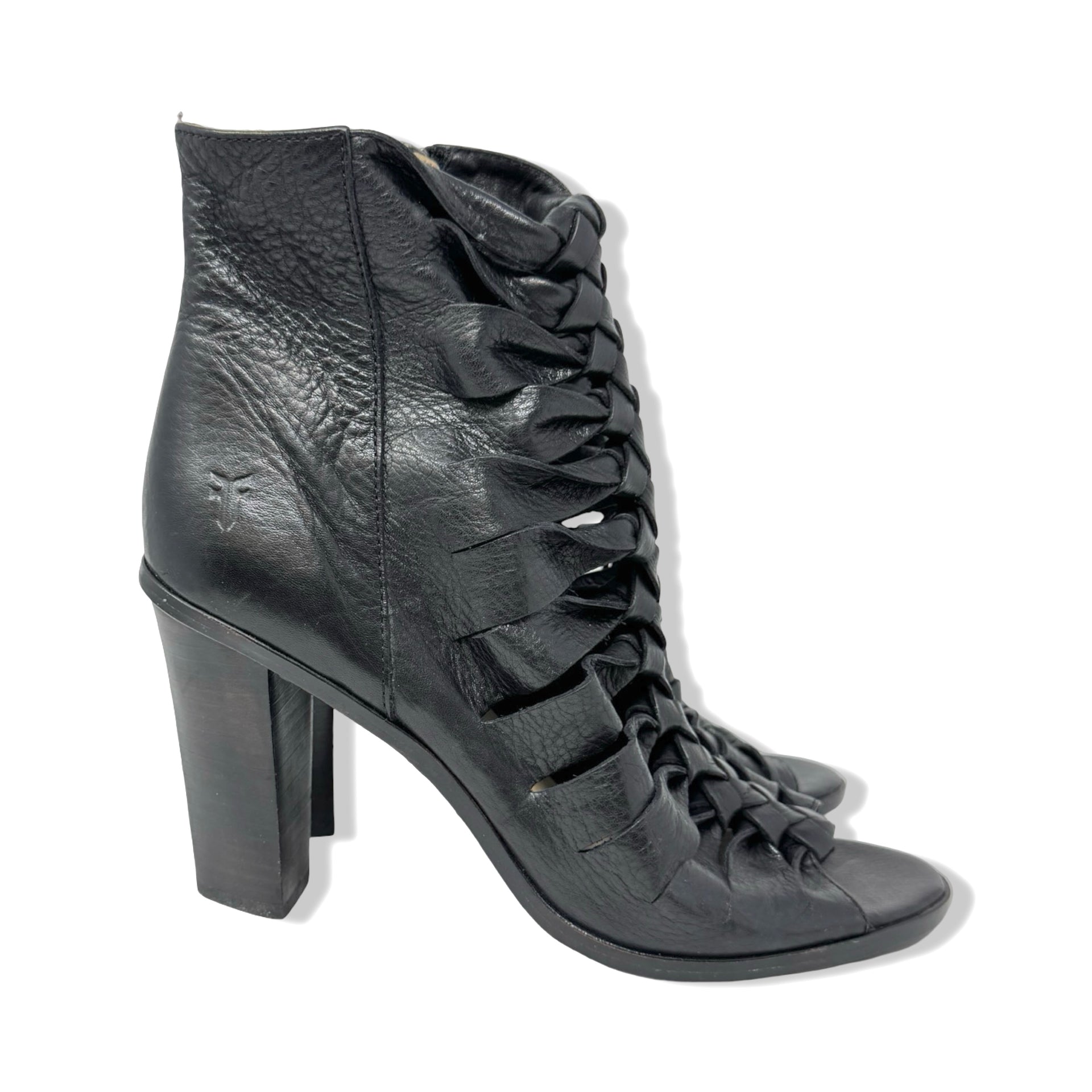 Frye Sofia Braided Heels