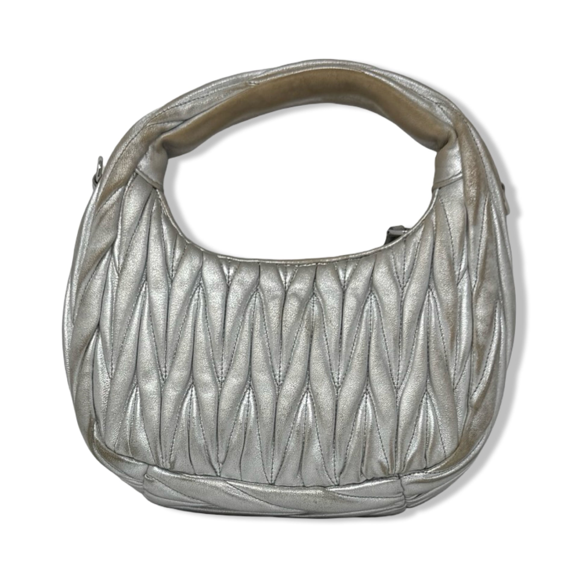 Miu Miu Matelasse Nappa Small Wander Hobo Bag