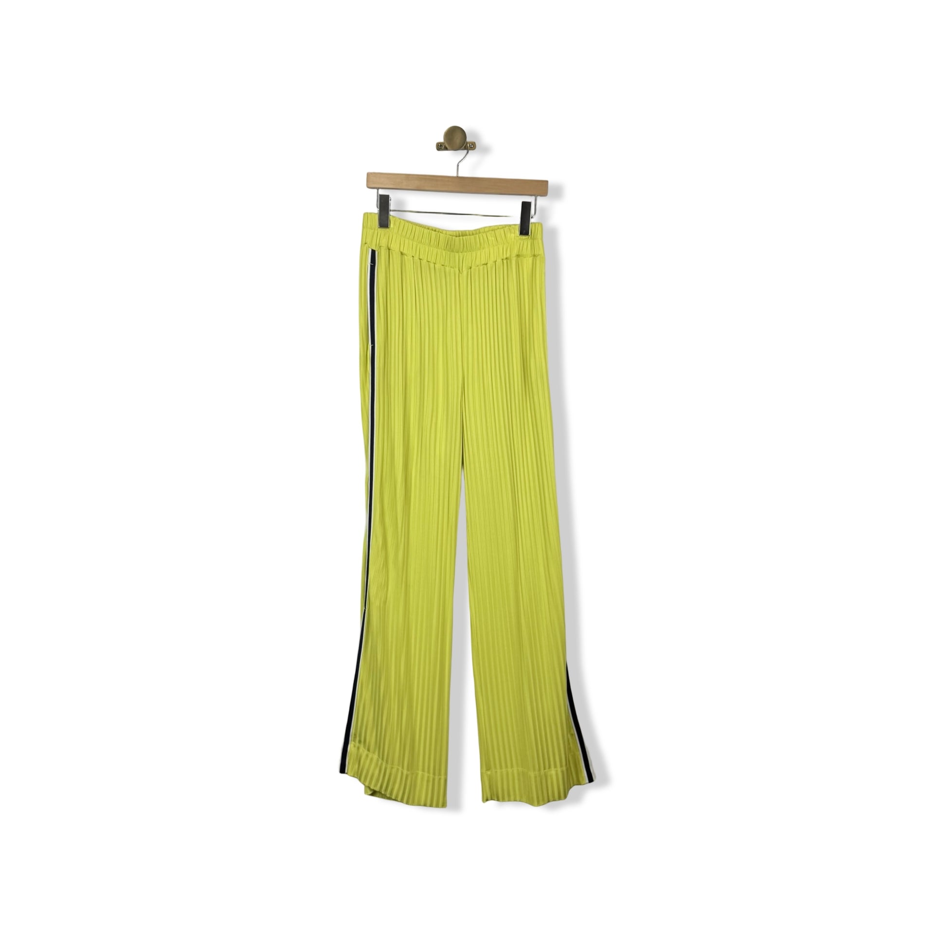 GSTQ Striped Pleat Pant