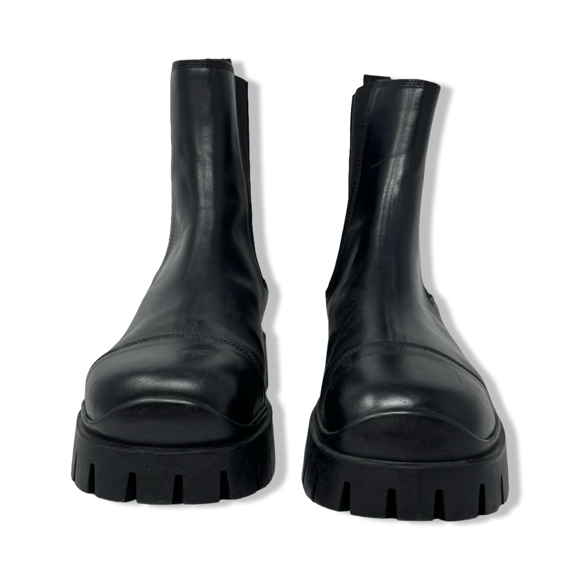 COS Chunky Leather Chelsea Boots