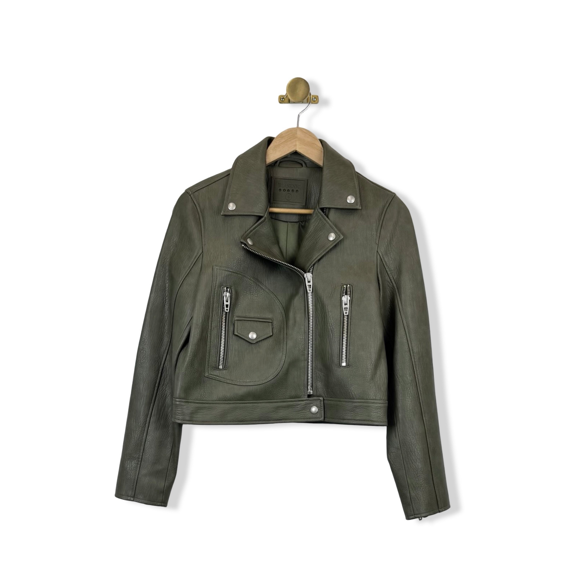 BLANKNYC Army Motorcycle Jacket