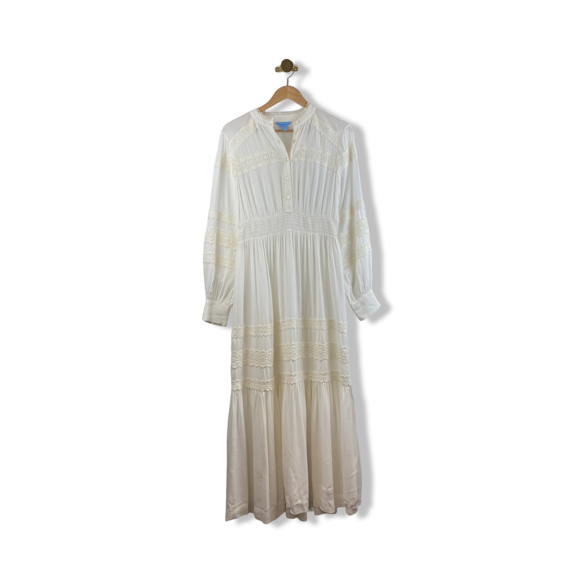 Draper James Embroidered Shirt Dress
