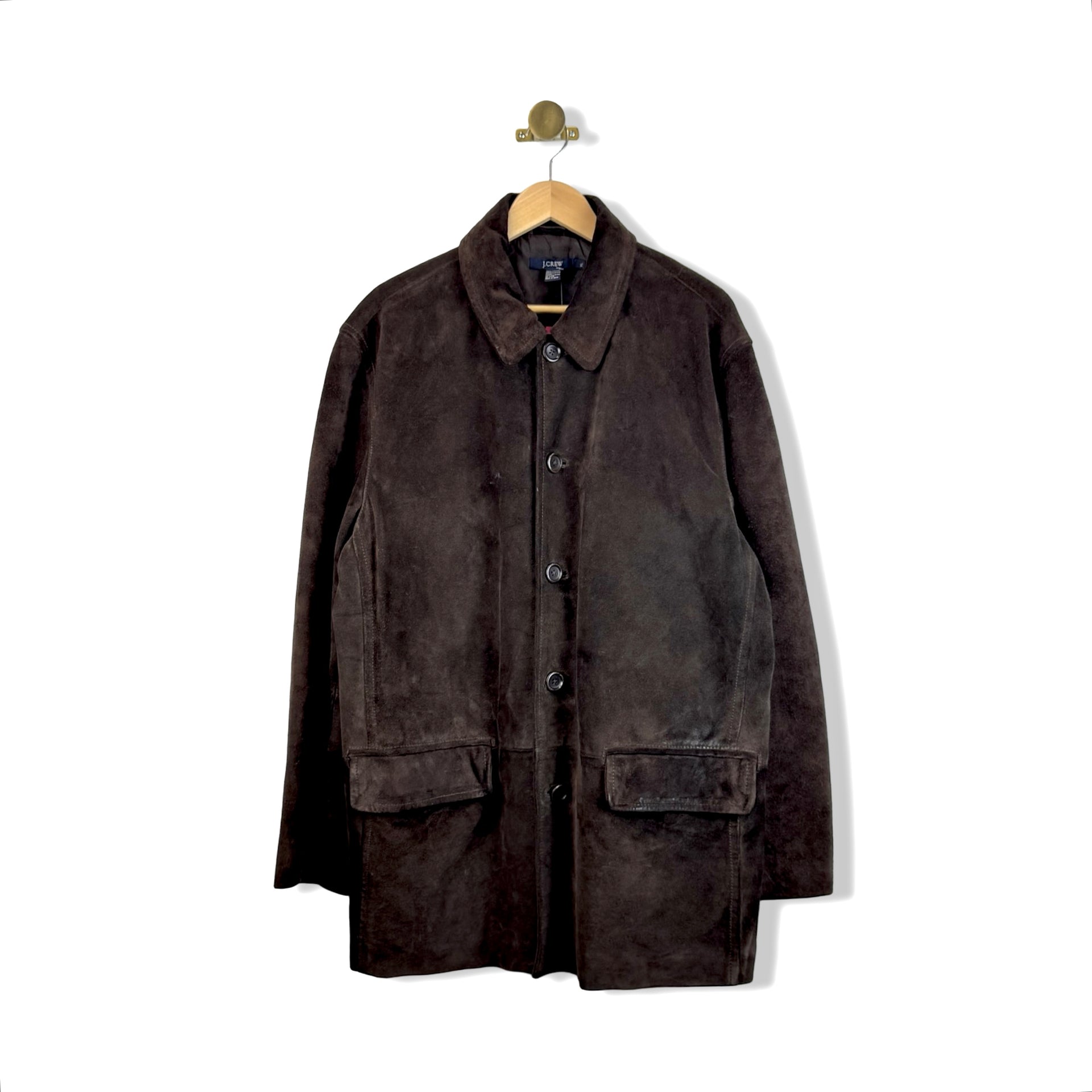 J.Crew Suede Button Up Jacket