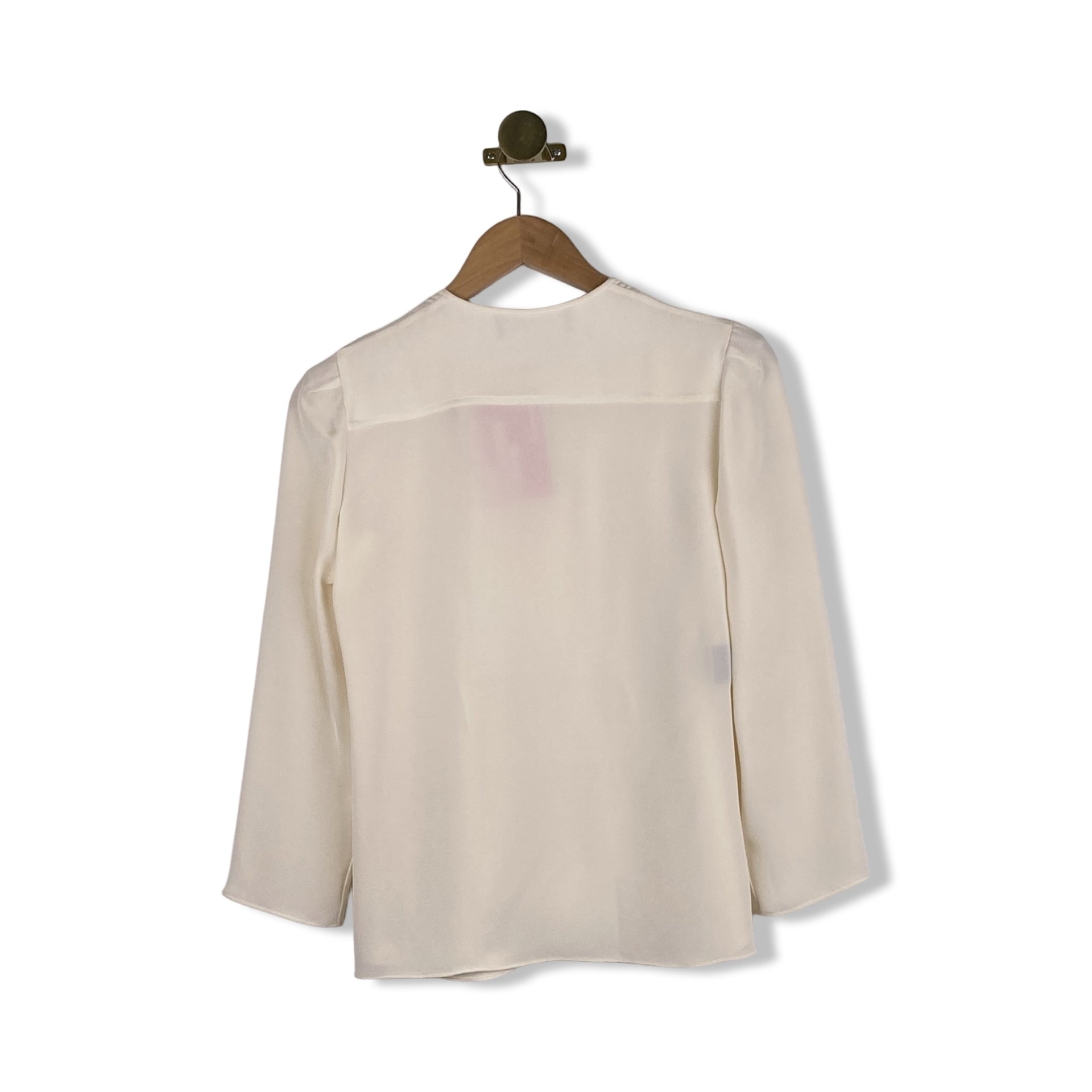 Derek Lam Silk Pleated Blouse