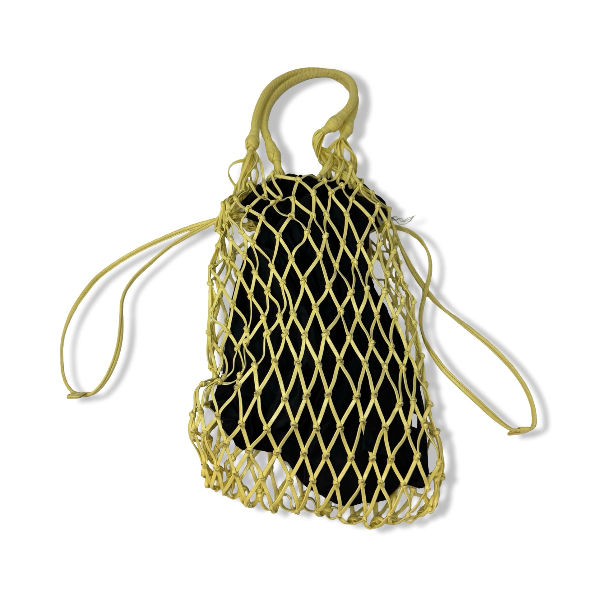 Prada Mesh Hobo Bucket Bag