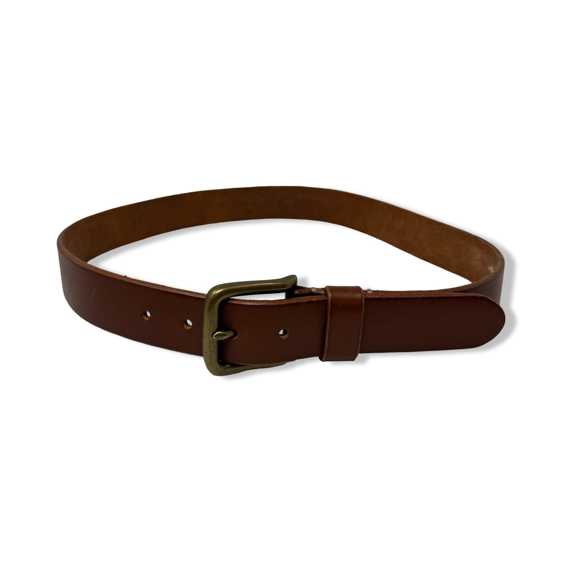 Brown Smooth Leather Belt