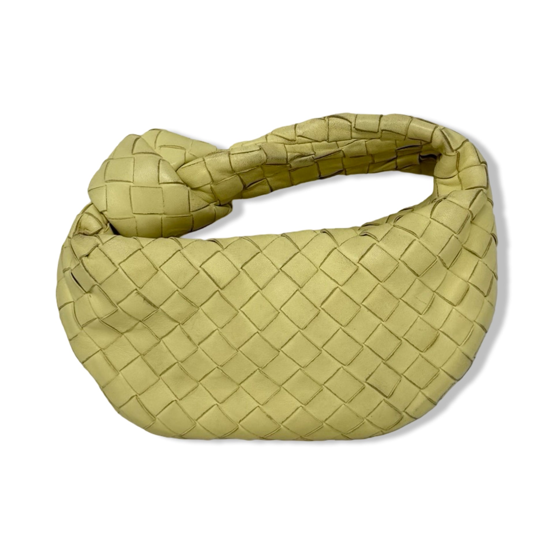 Bottega Veneta Yellow Mini Jodie Bag