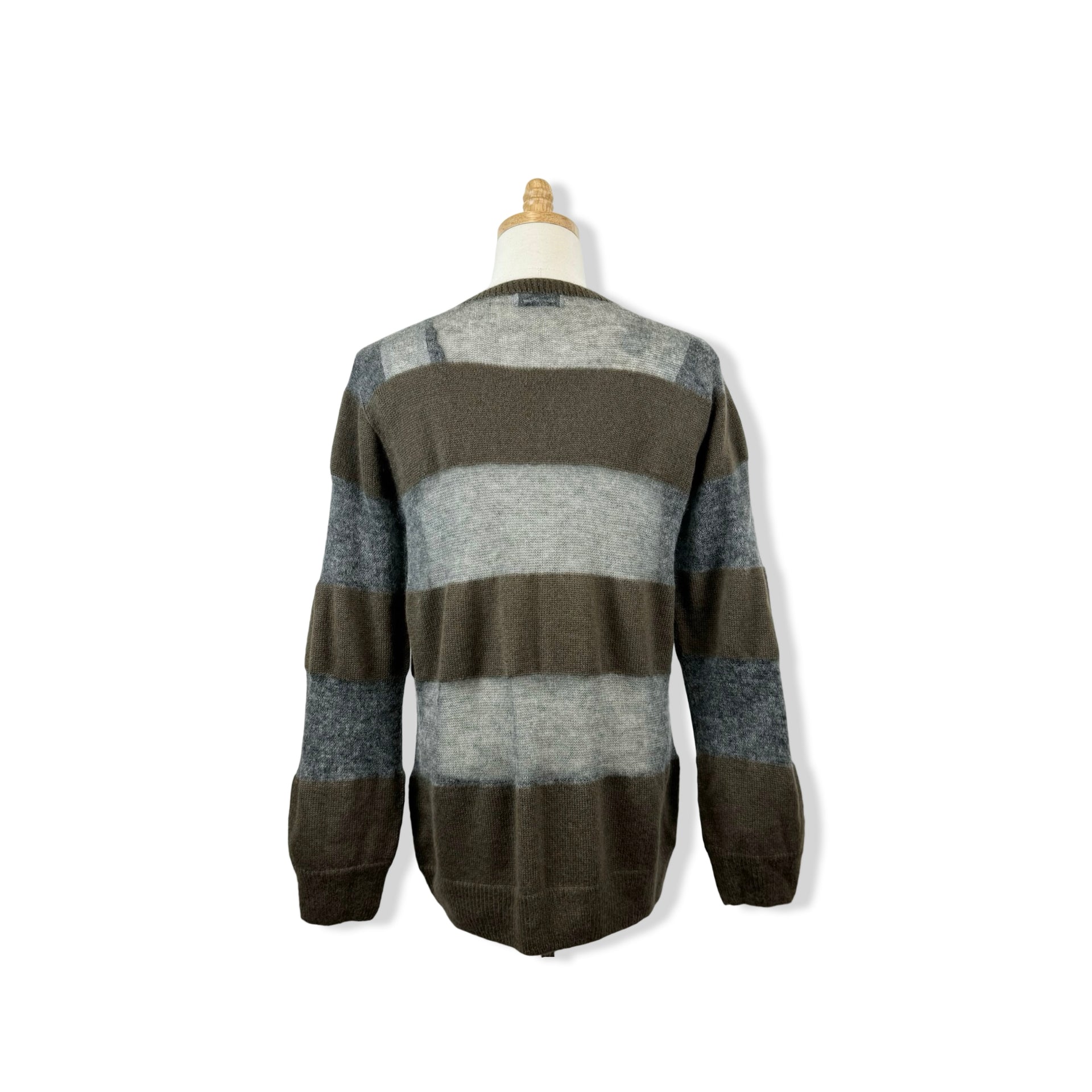 Duckie Brown Sheer Striped Sweater