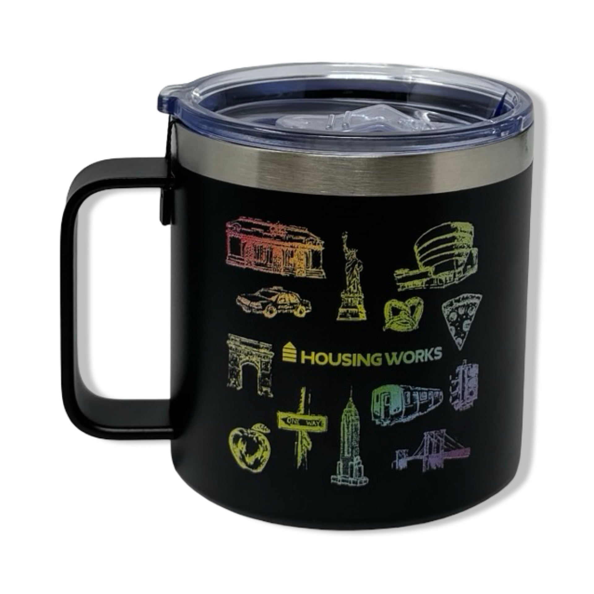Housing Works Cityscape Thermo Mug