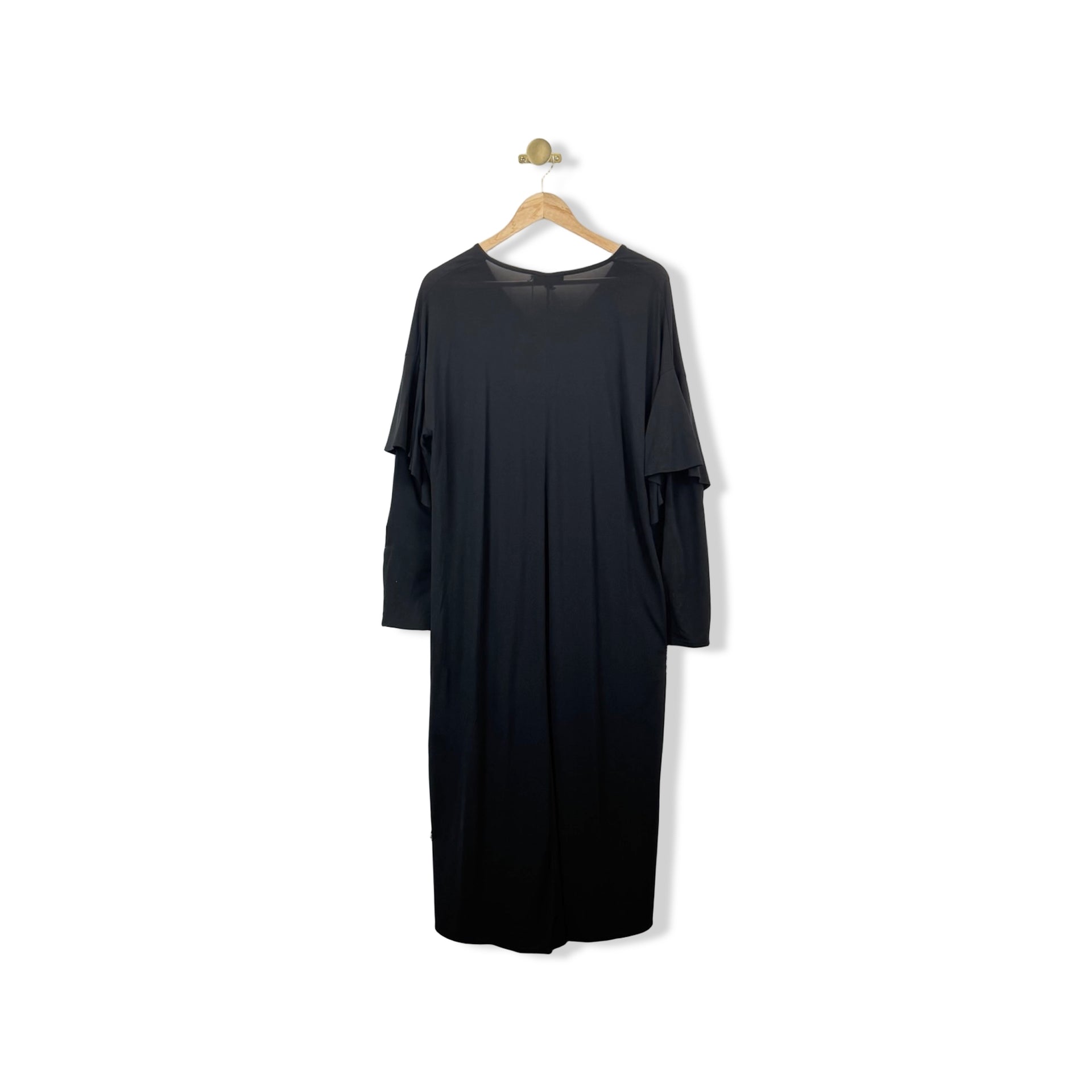 COS Ruffled Midi Dress