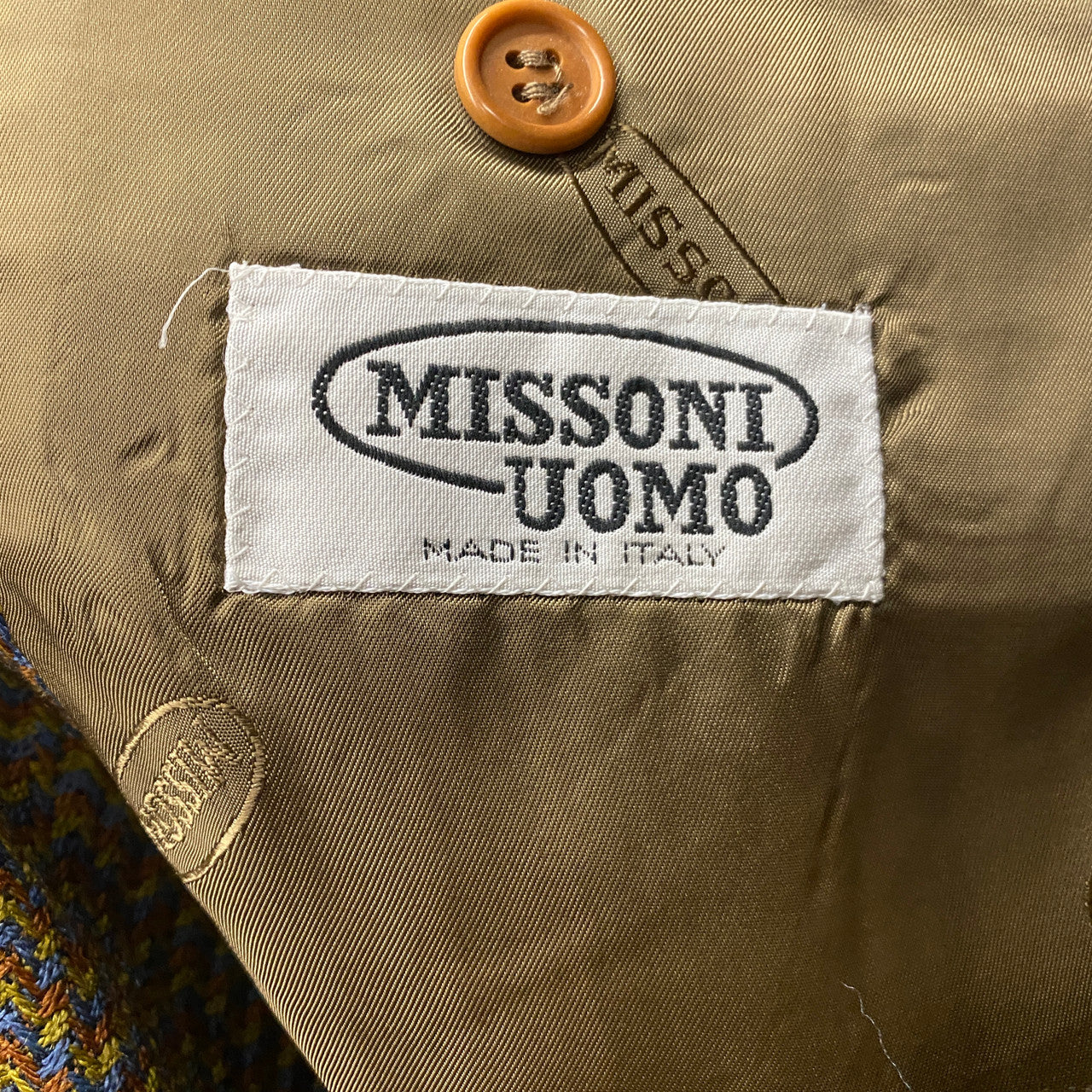 Vintage Missoni Wool Blazer-Label