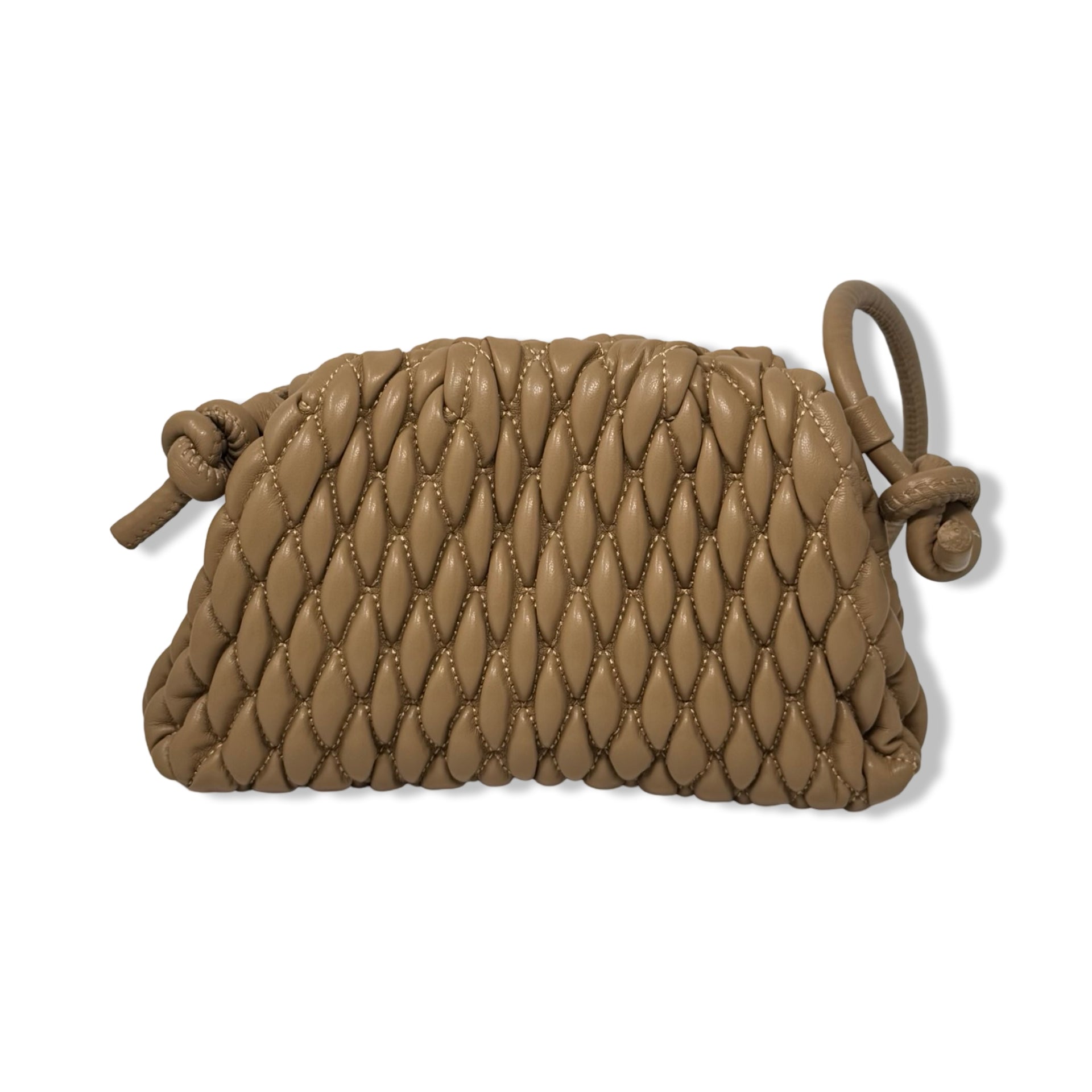 Textured Clutch Crossbody Bag