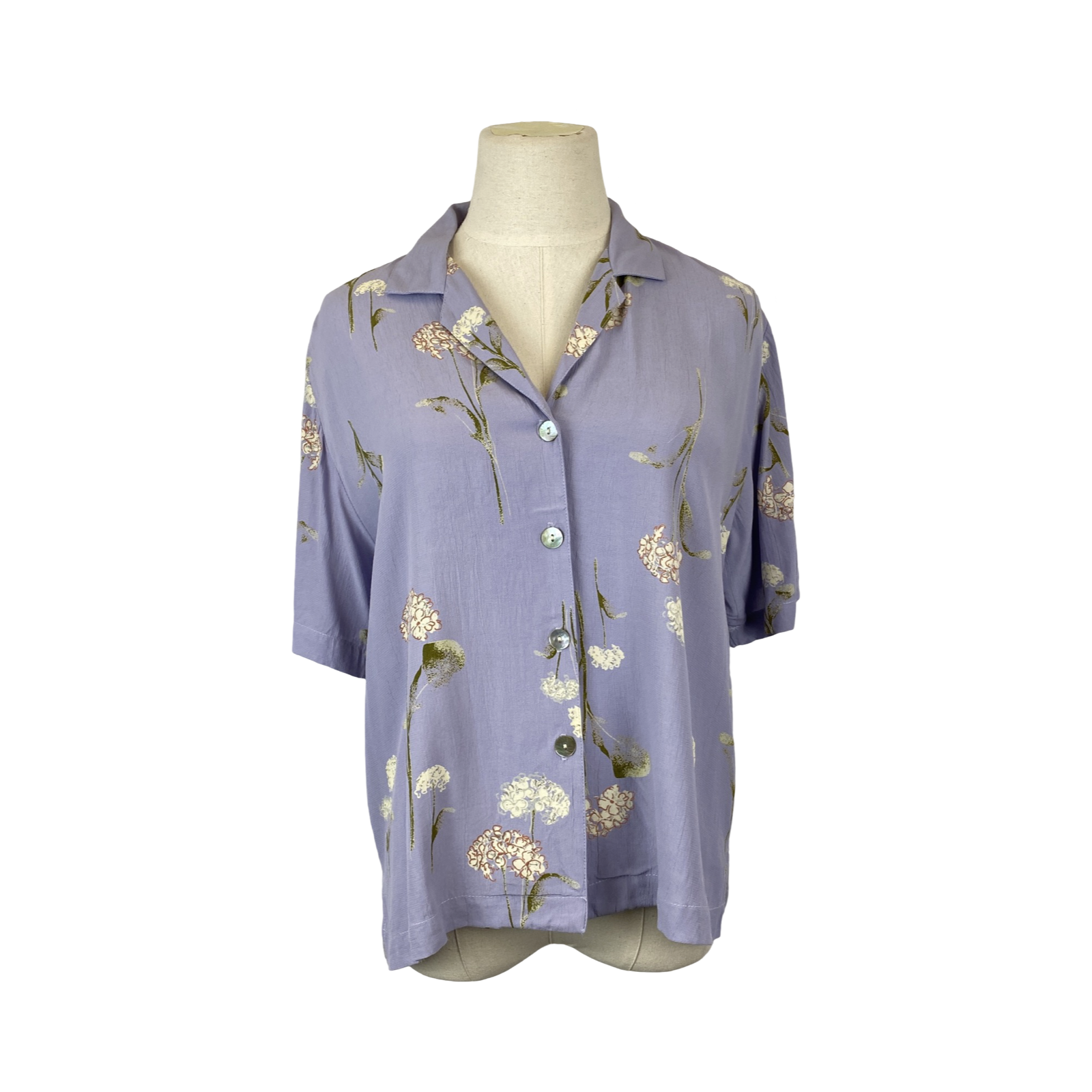 Vintage Carol Anderson Boxy Fit Floral Shirt