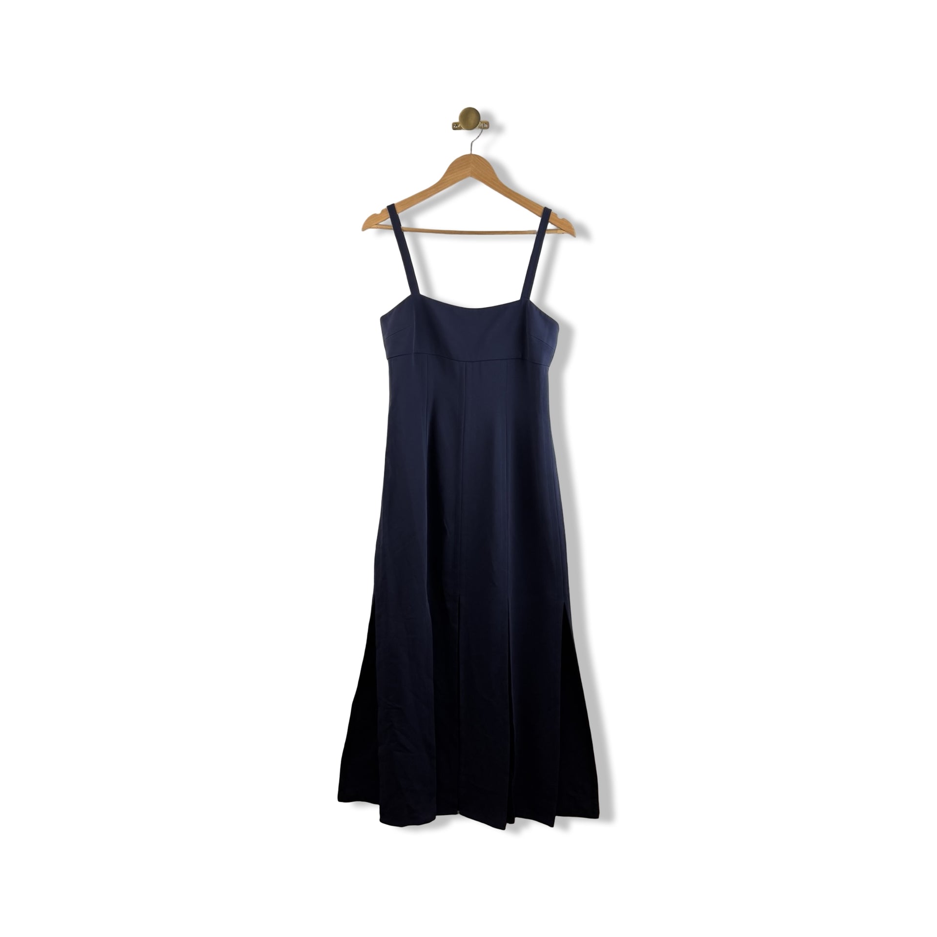 La Ligne Slit Hem Maxi Dress