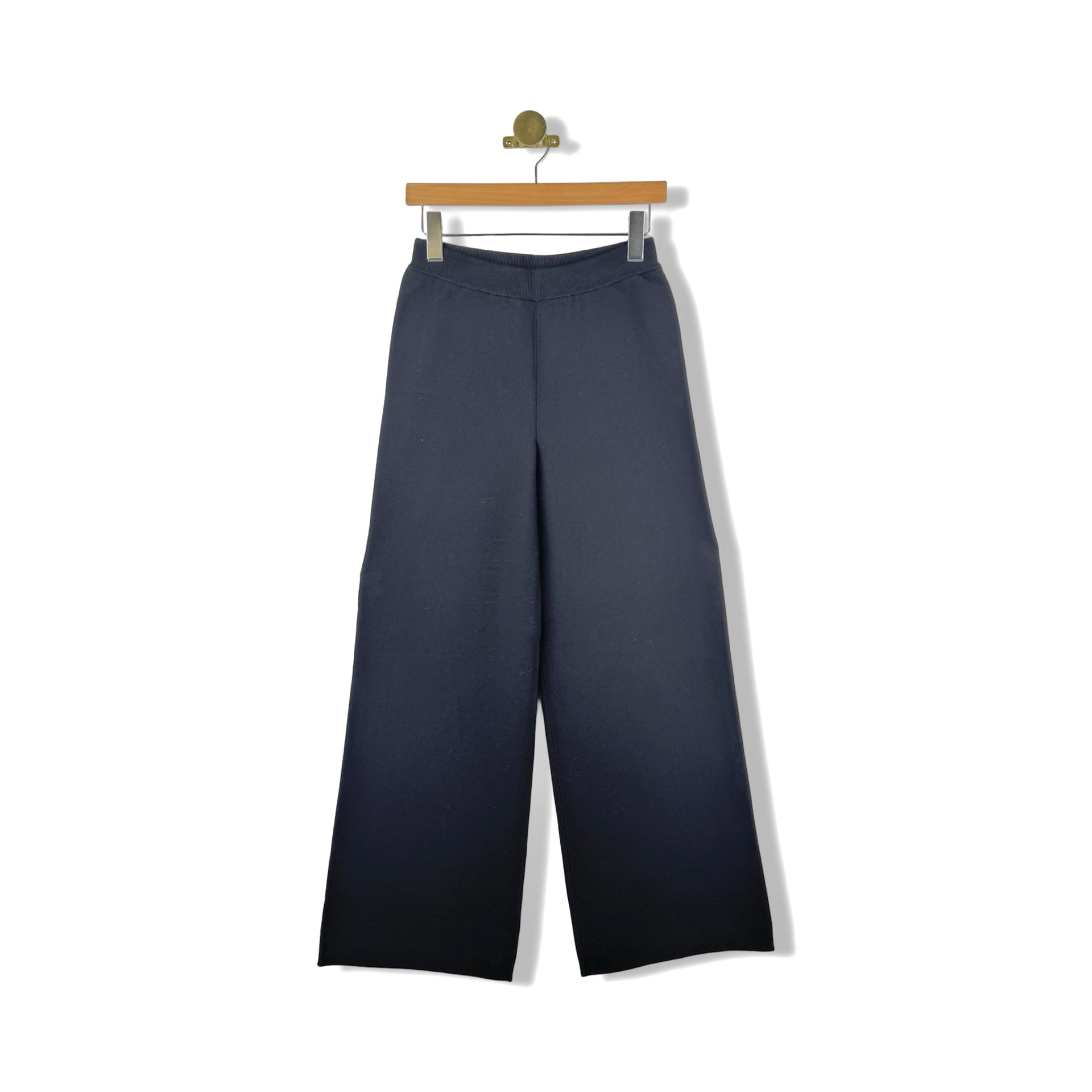 White + Warren Superfine Organic Cotton Pull On Wide Leg Pant