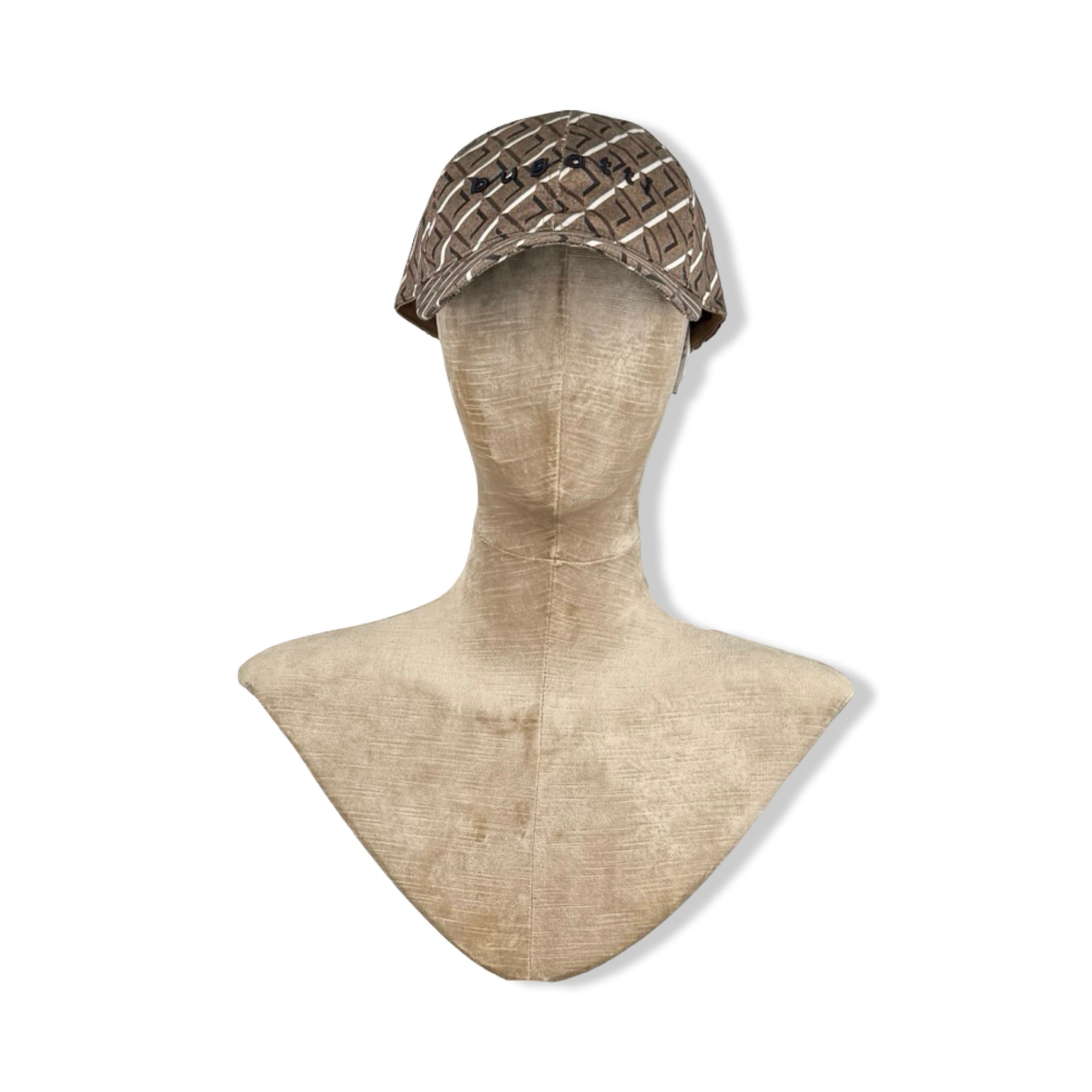 Bugatti Patterned Logo Baseball Cap