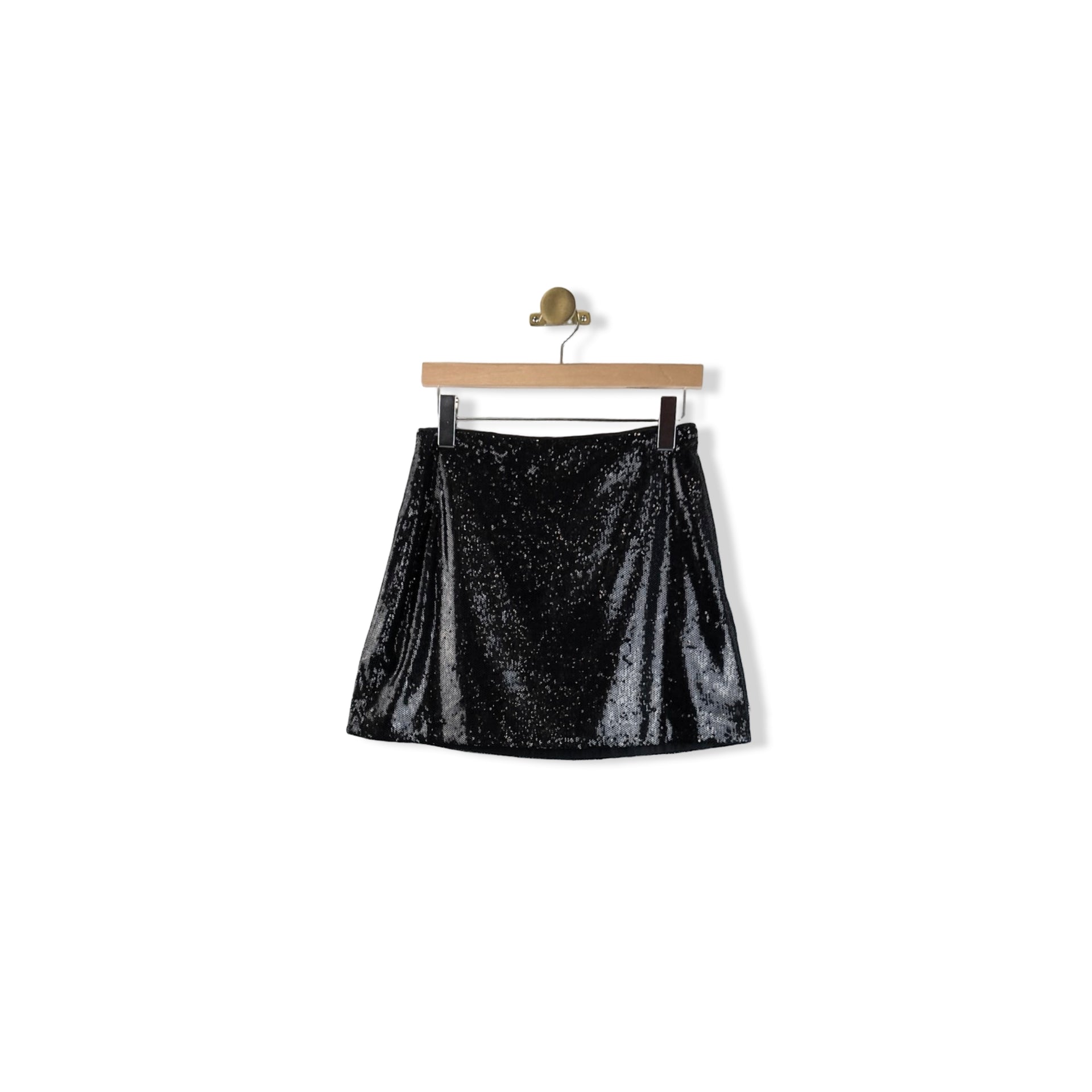 La Ligne Sequin Mini Skirt