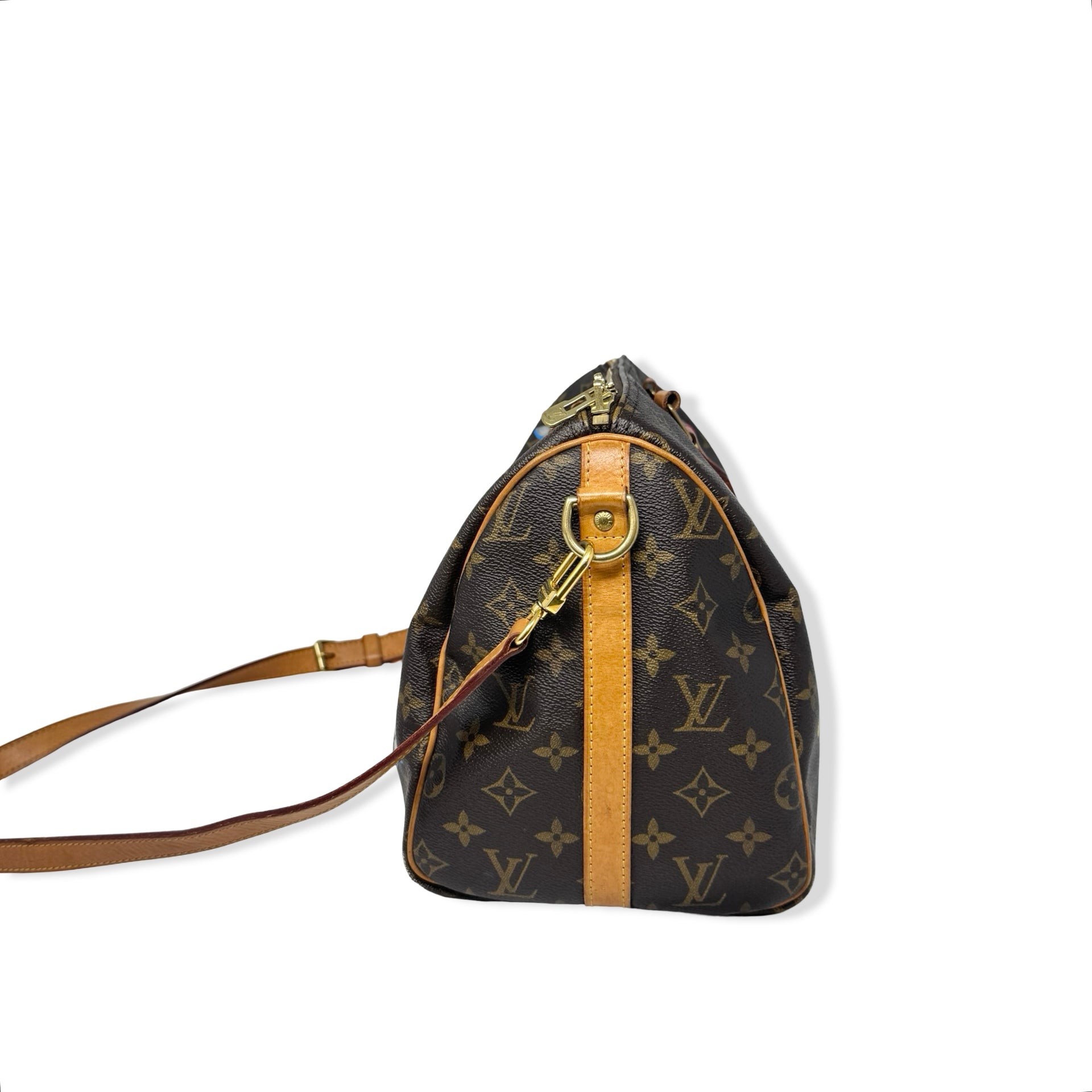 Louis Vuitton Limited Edition Love Lock Speedy Bandouliere 30 Bag