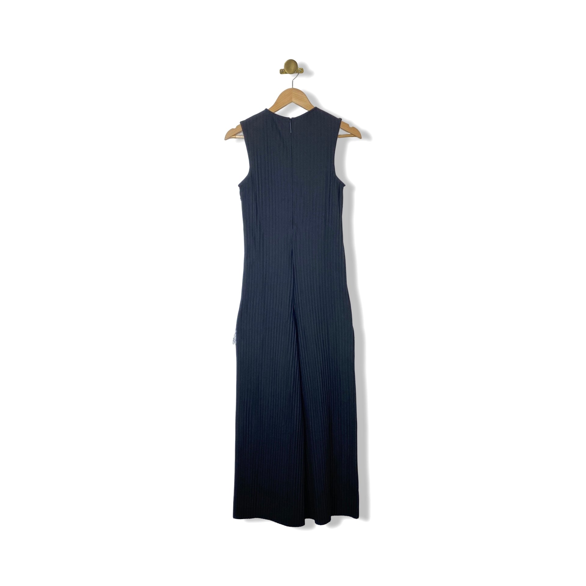COS Sleeveless Pleated Wide Leg Jumpsuit