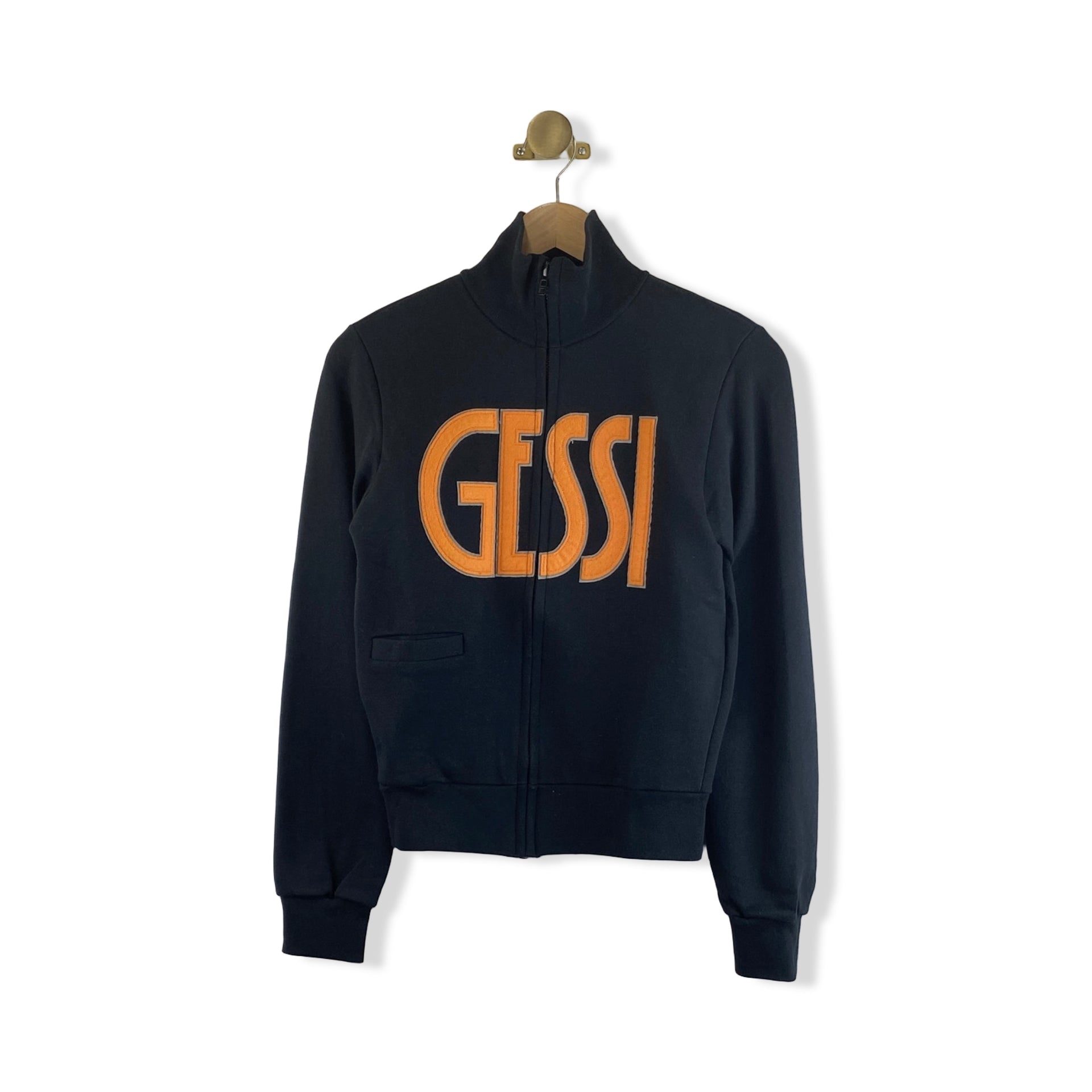 Gessi Mock Neck Zip Sweater