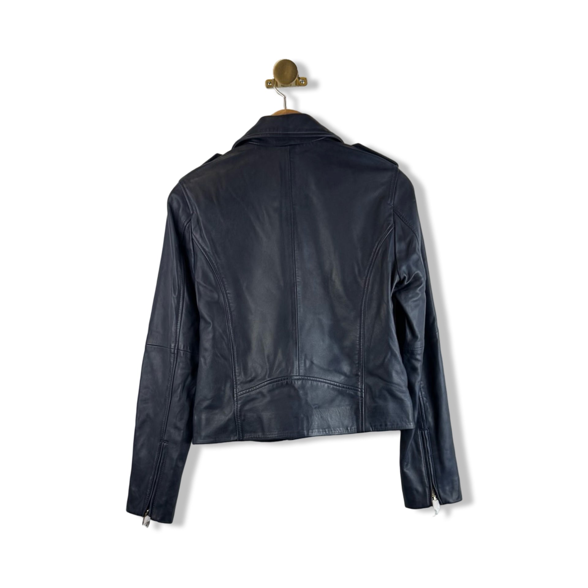 Lucky Brand Leather Moto Jacket