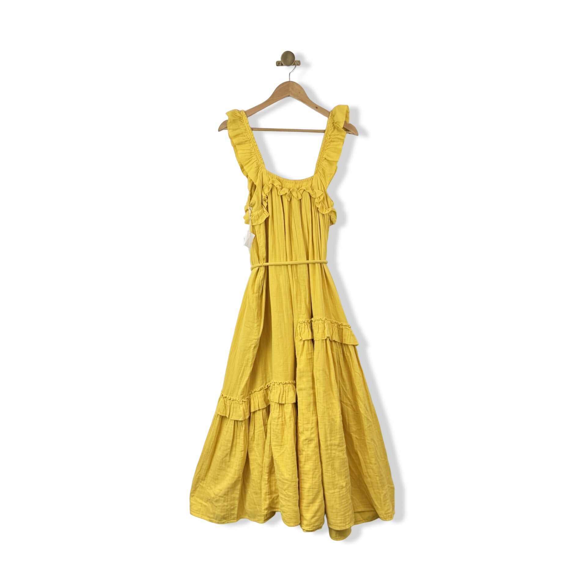 Apiece Apart Lypie Ruffle Tank Dress