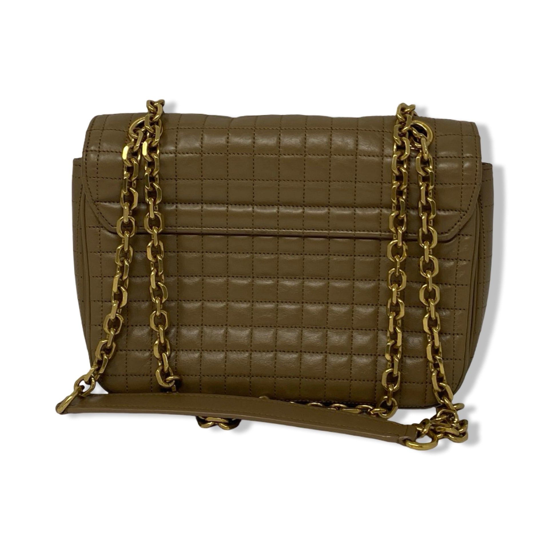 Celine Quilted Medium "C" Bag