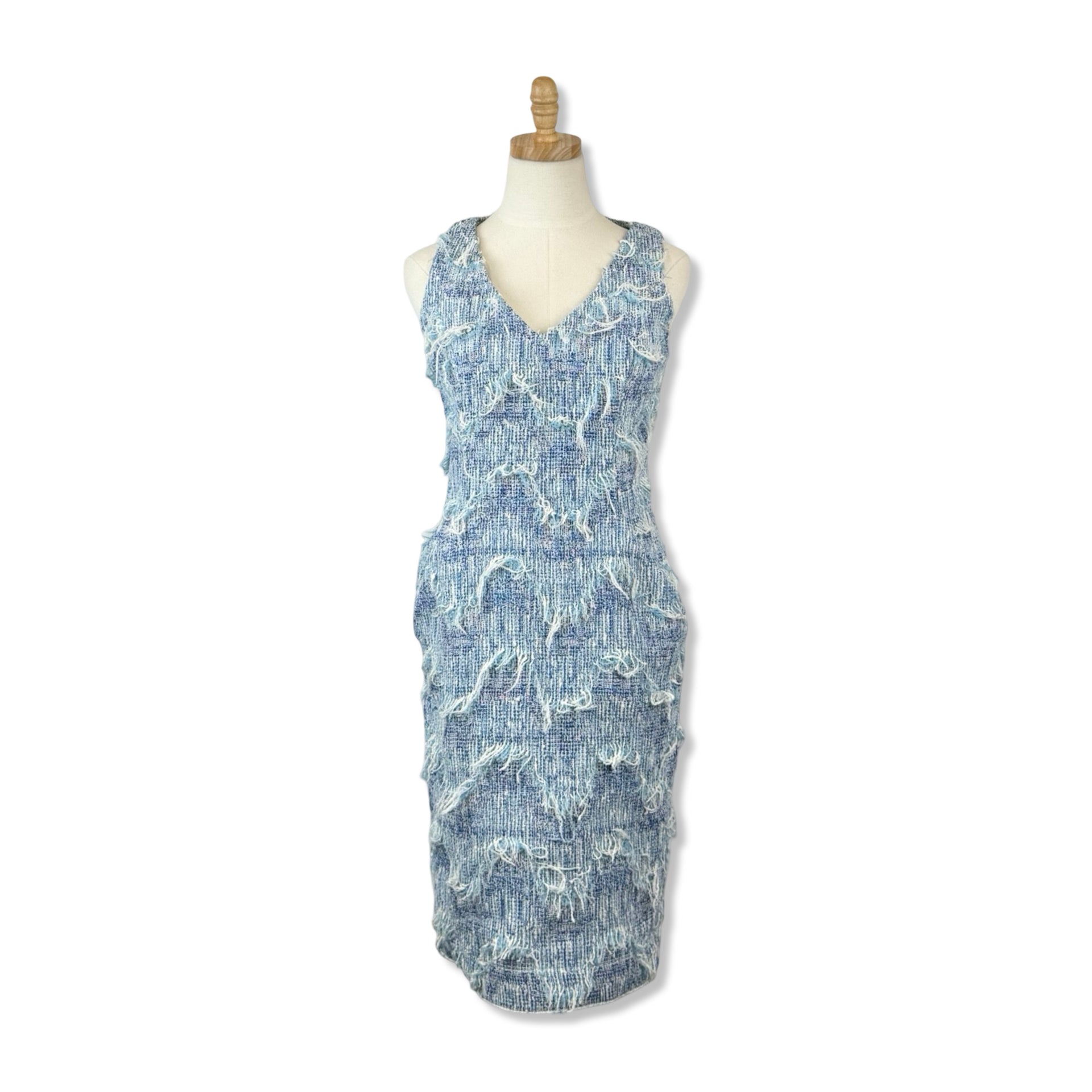 Hilton Hollis Tweed Sleeveless Dress