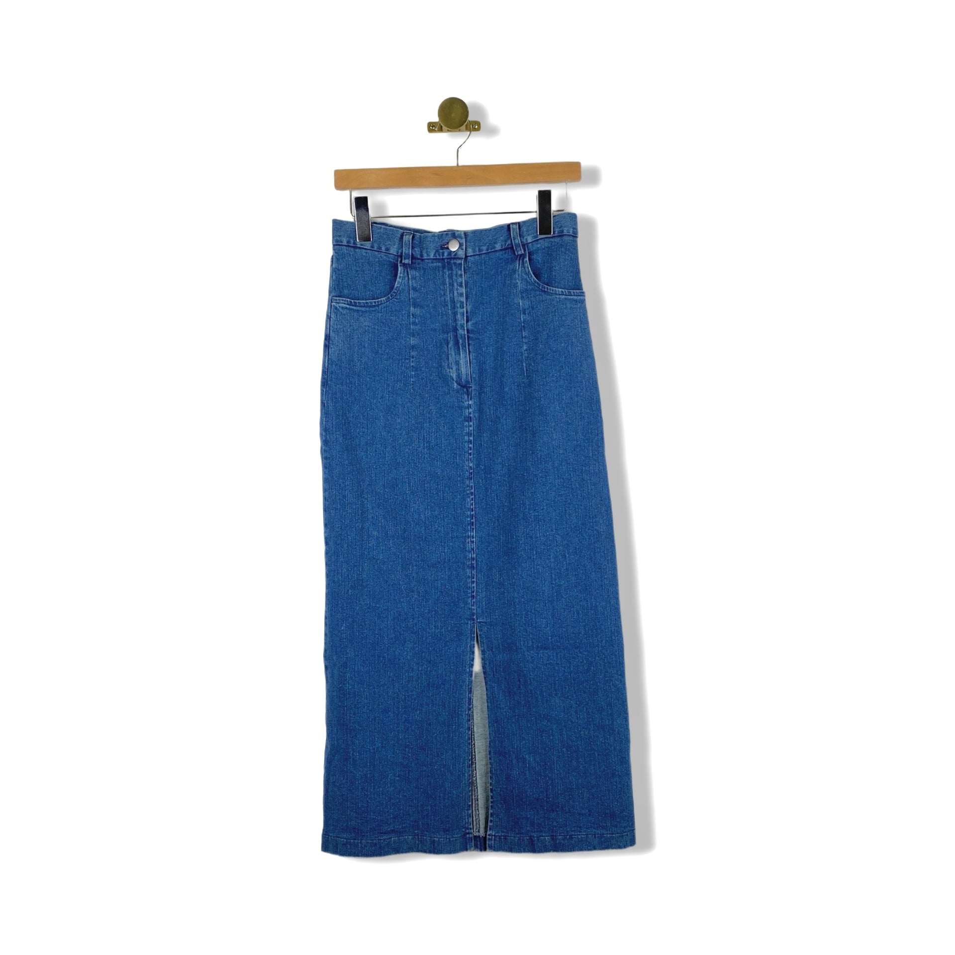 Loup Monica Denim Midi Skirt
