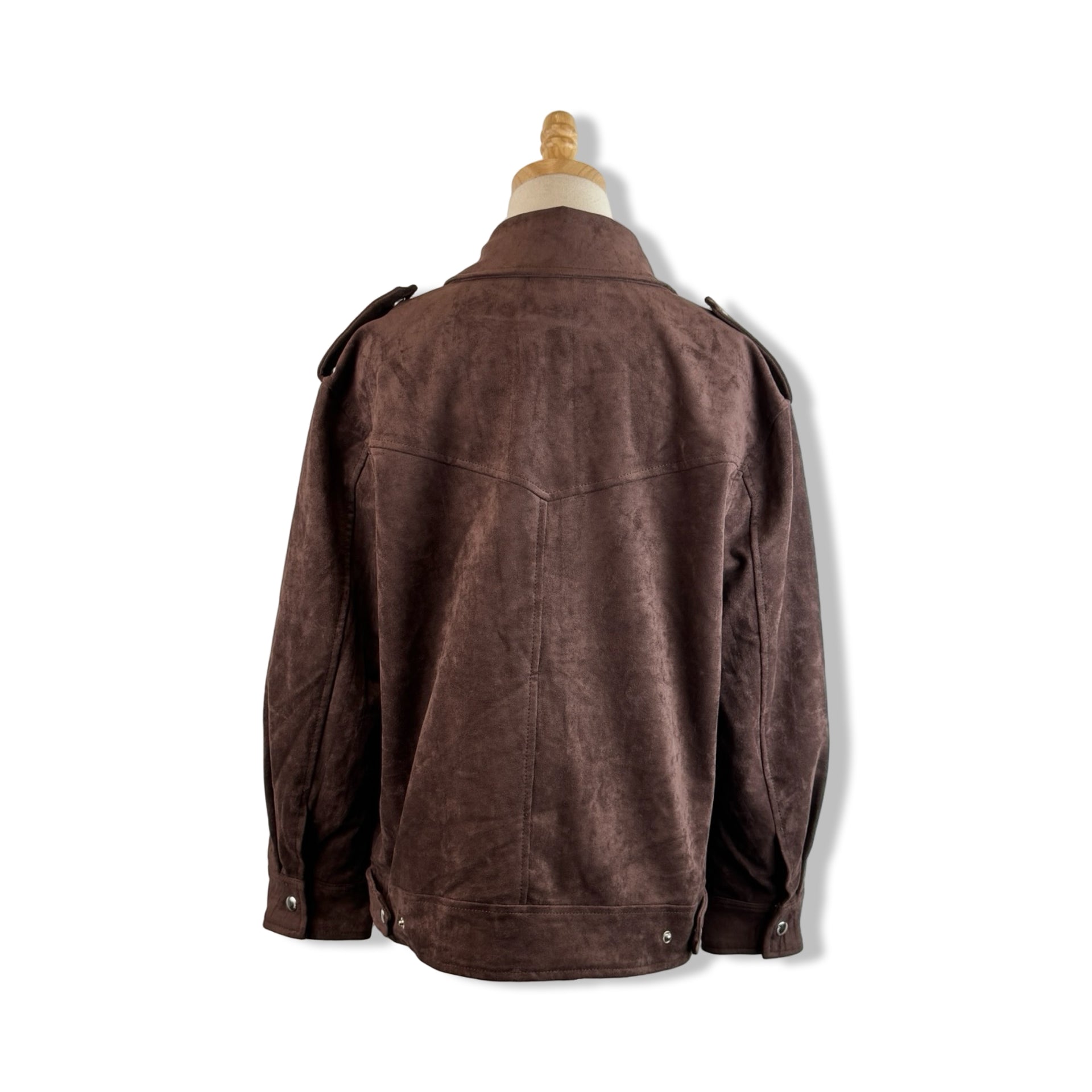 BLANKNYC Faux Suede Zip Jacket