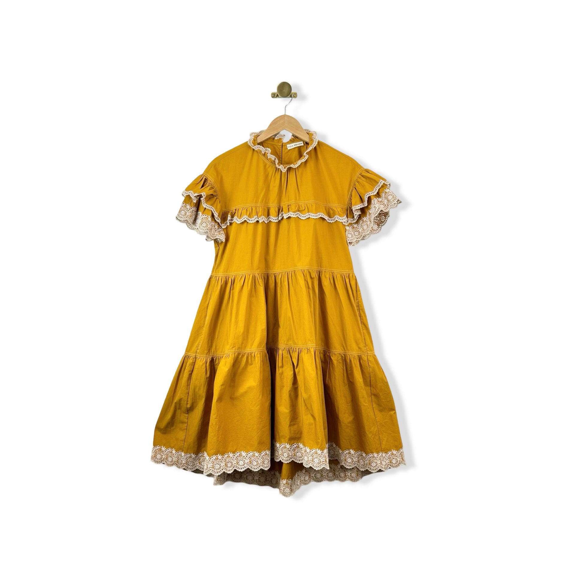 Ulla Johnson Lace Tiered Dress