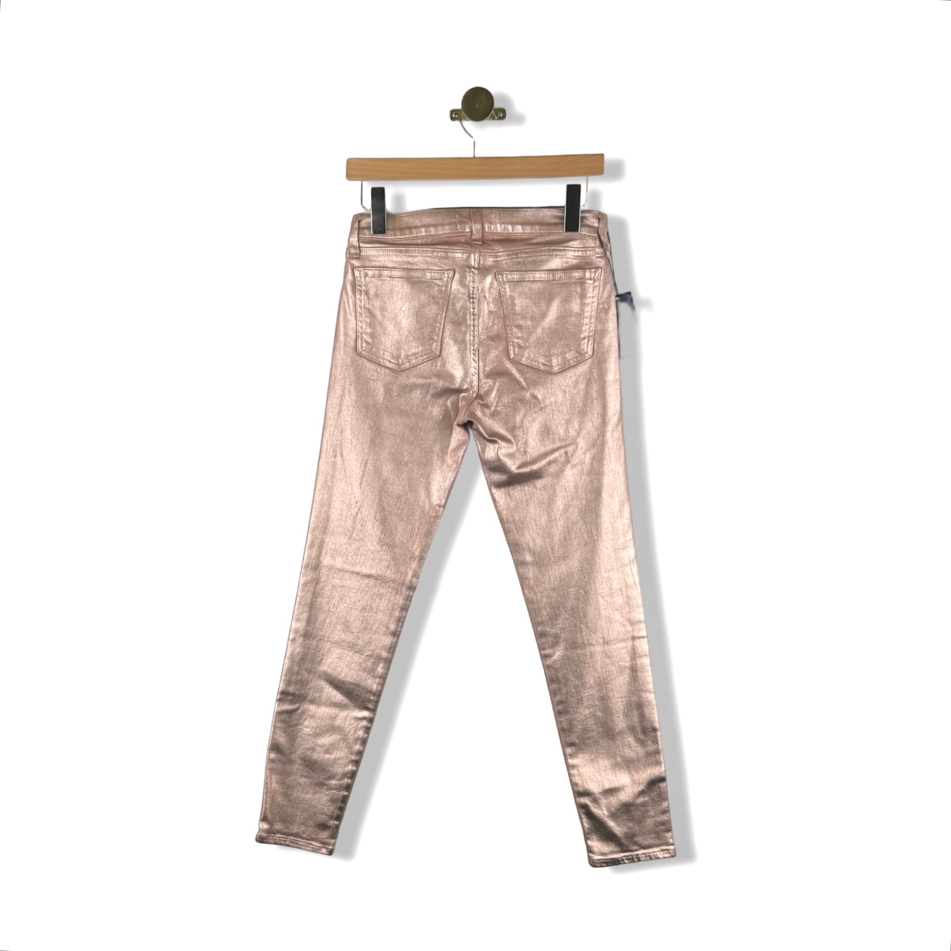 Ramy Brook Metallic Kate Straight Leg Pant