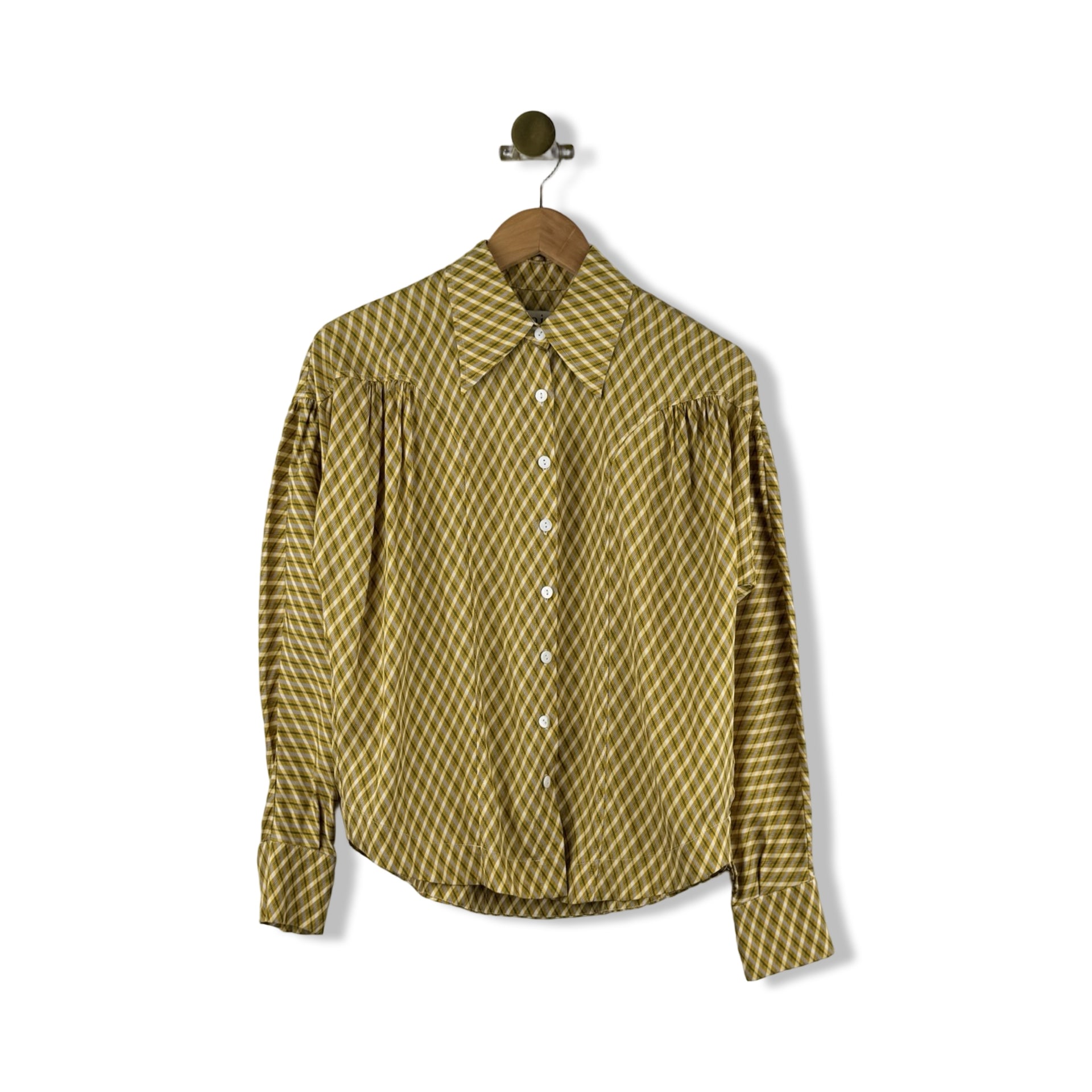 Joie Oversized Plaid Blouse