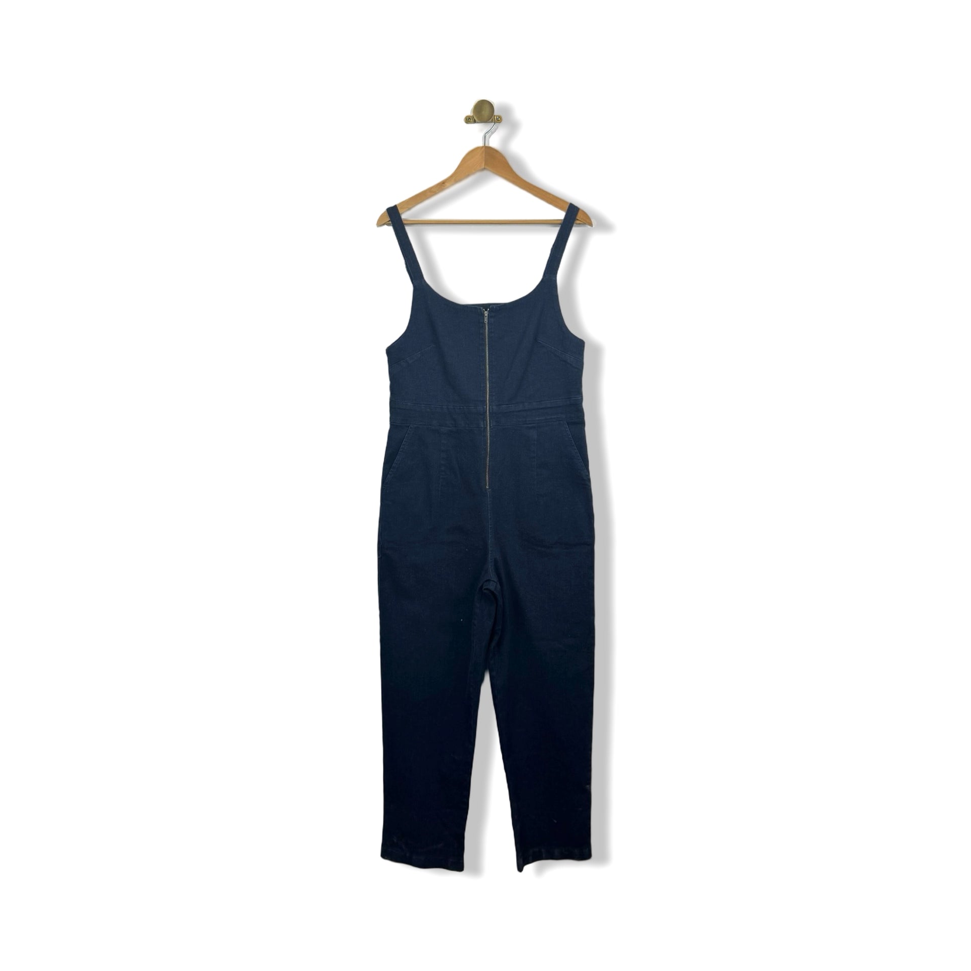 Loup Dark Indigo Claudia Cropped Jumpsuit