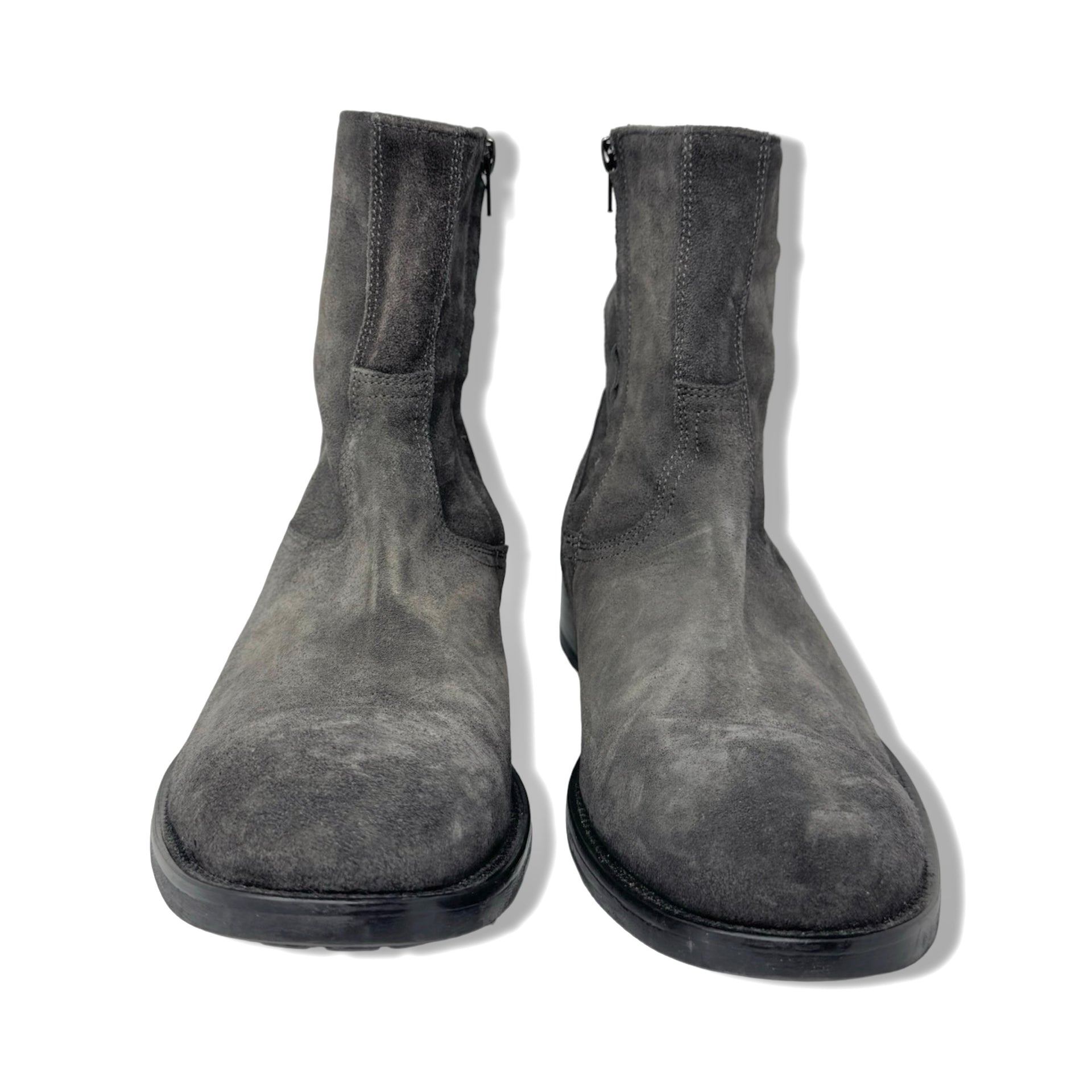 To Boot New York Suede Side Zip Boot