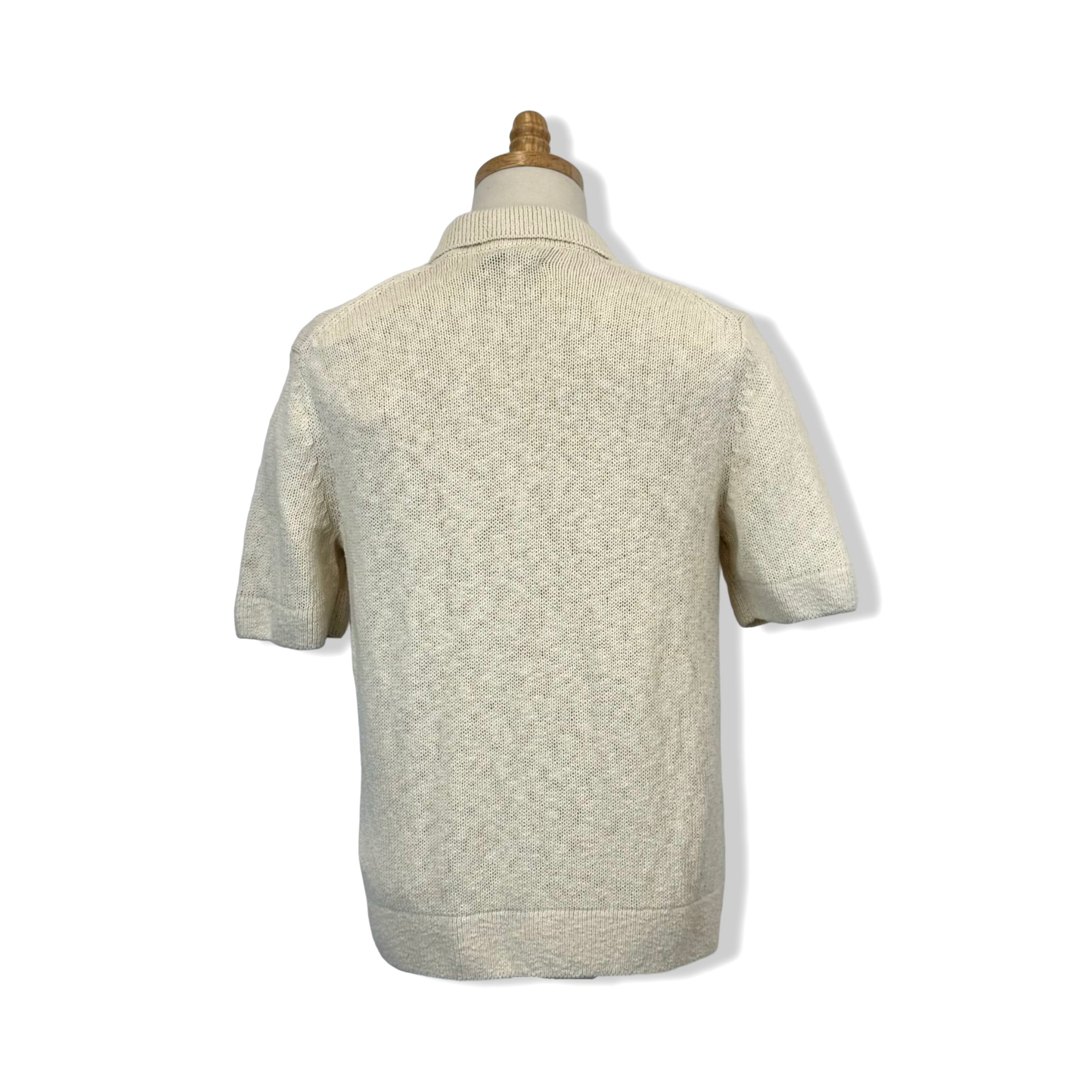 COS Relaxed Fit Knit Polo Shirt