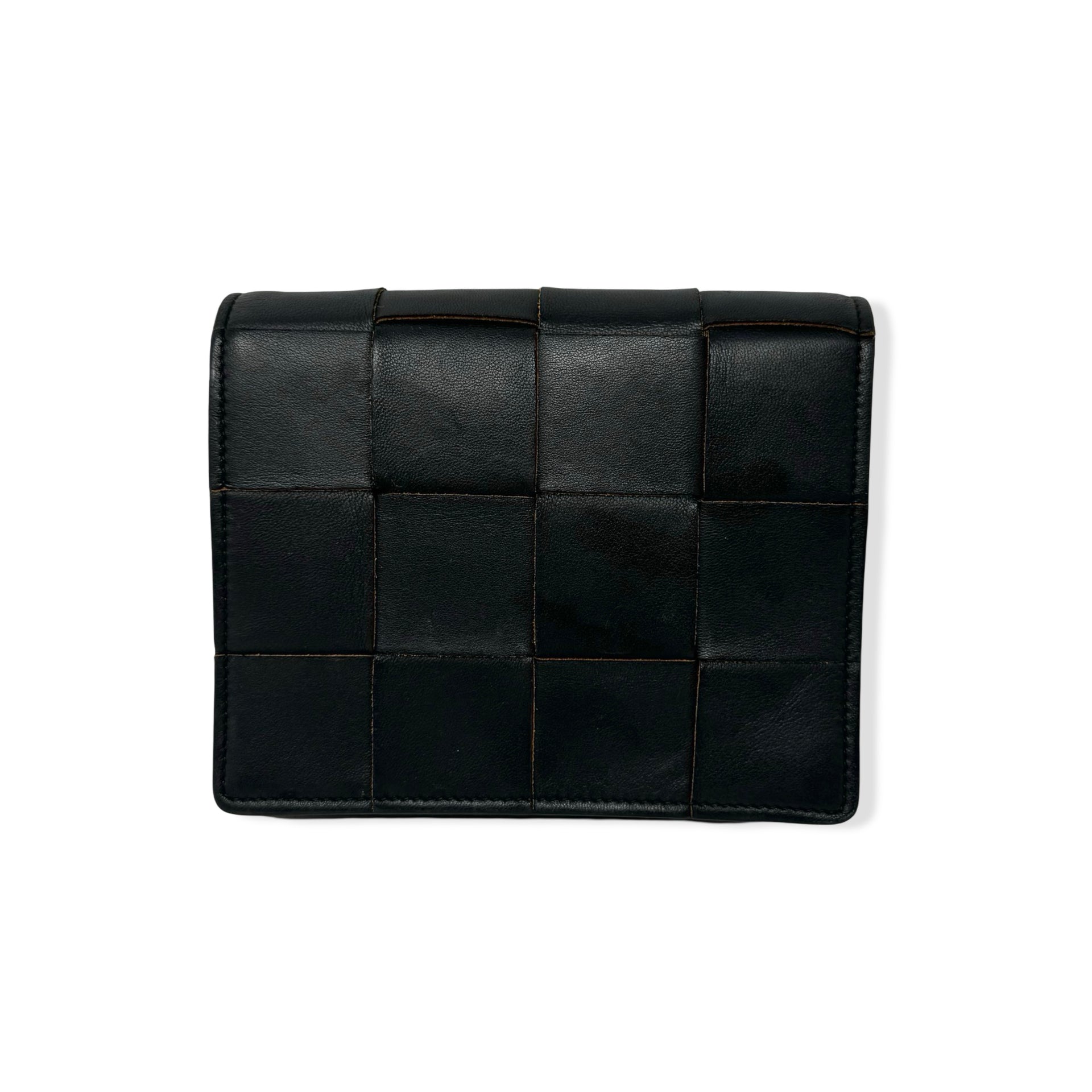 Bottega Veneta Black Mini Cassette Crossbody