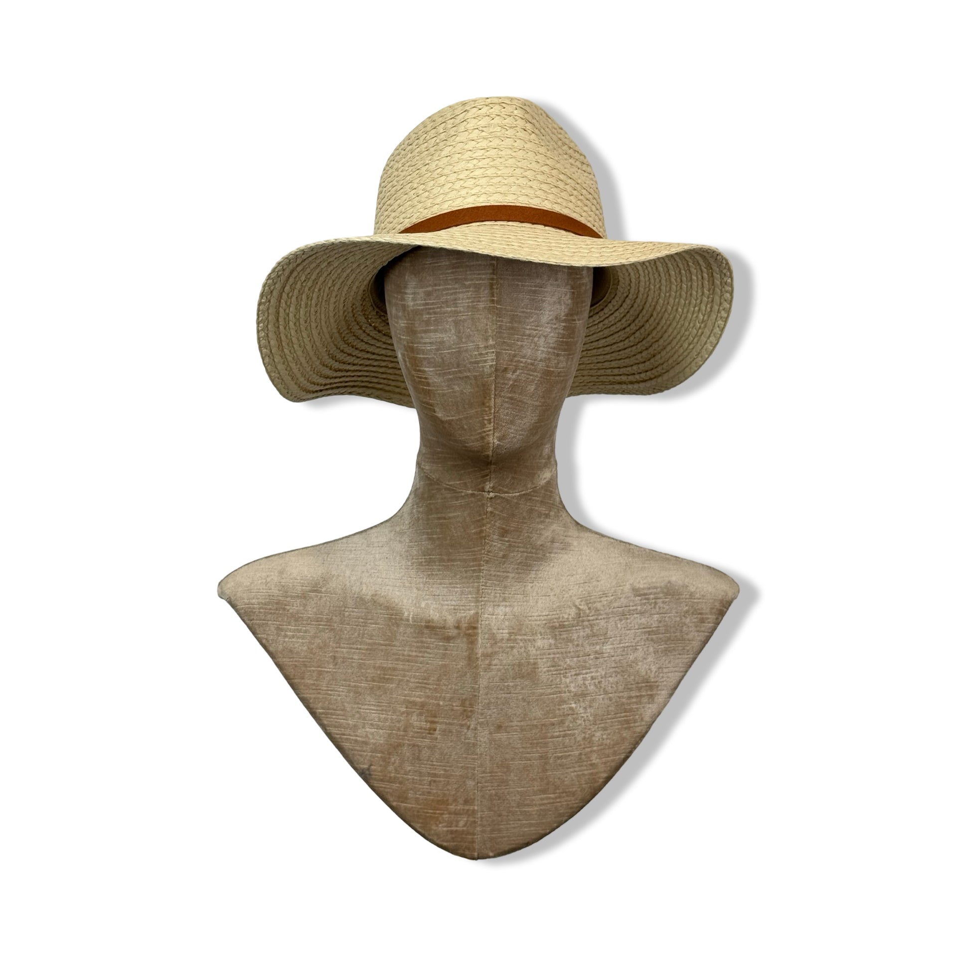 Nicole Miller Suede Hat Band Hat